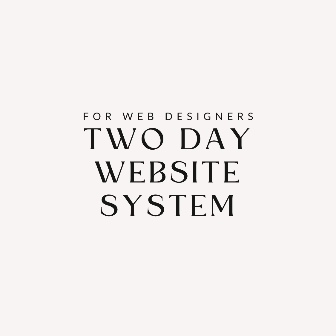 Two day website system