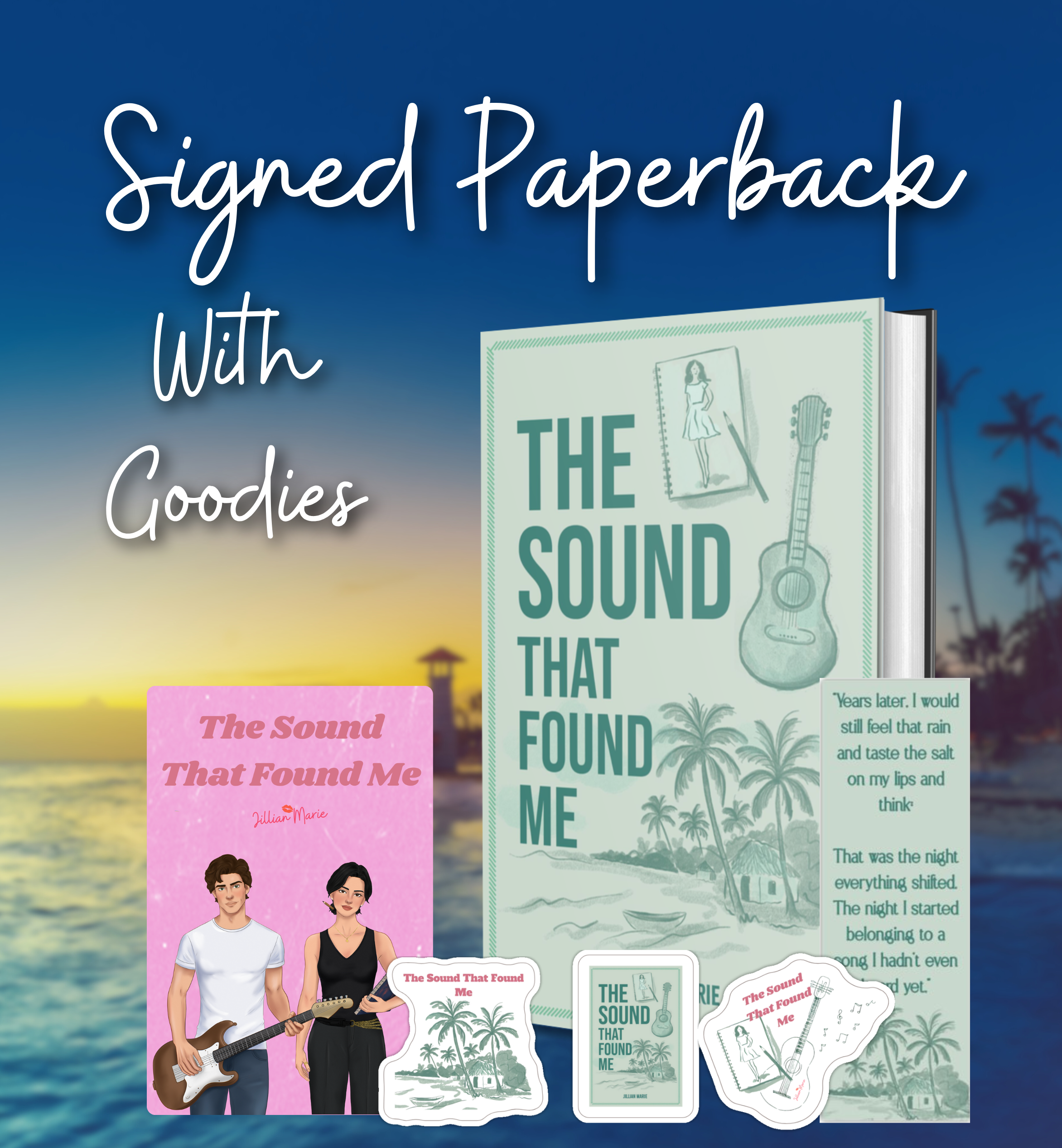 The Sound That Found Me - Signed Paperback Preorder