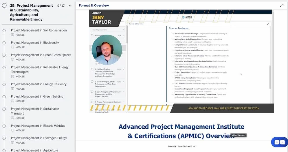 Project Manager Training