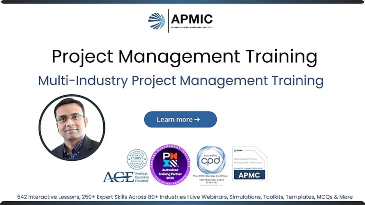 Project Management Certification Online | APMIC Training