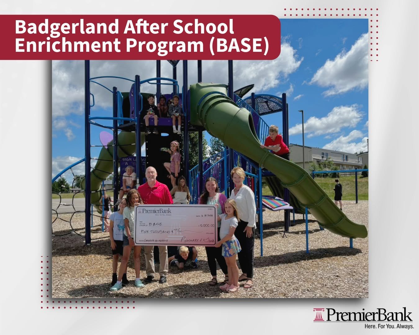 PremierBank Supports BASE as Corporate Sponsor