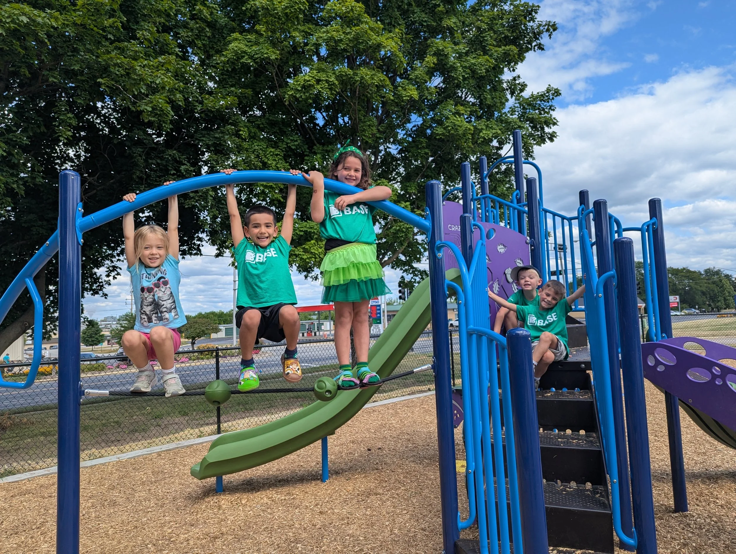 BASE Celebrates Ribbon Cutting for New Early Childhood Playground
