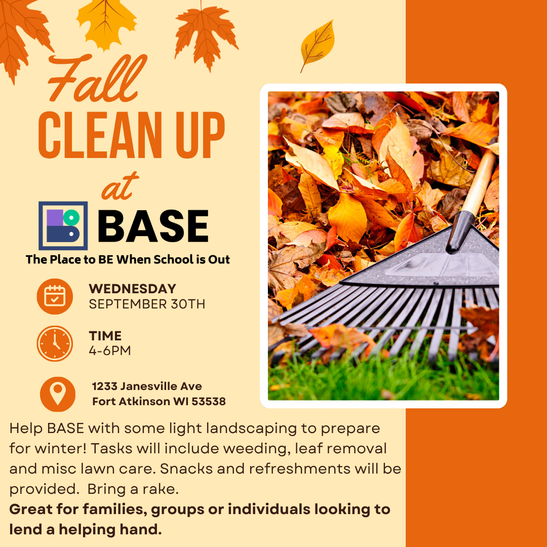 Fall Cleanup at BASE