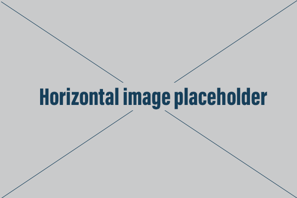 Placeholder image with the text 'Horizontal image placeholder'.