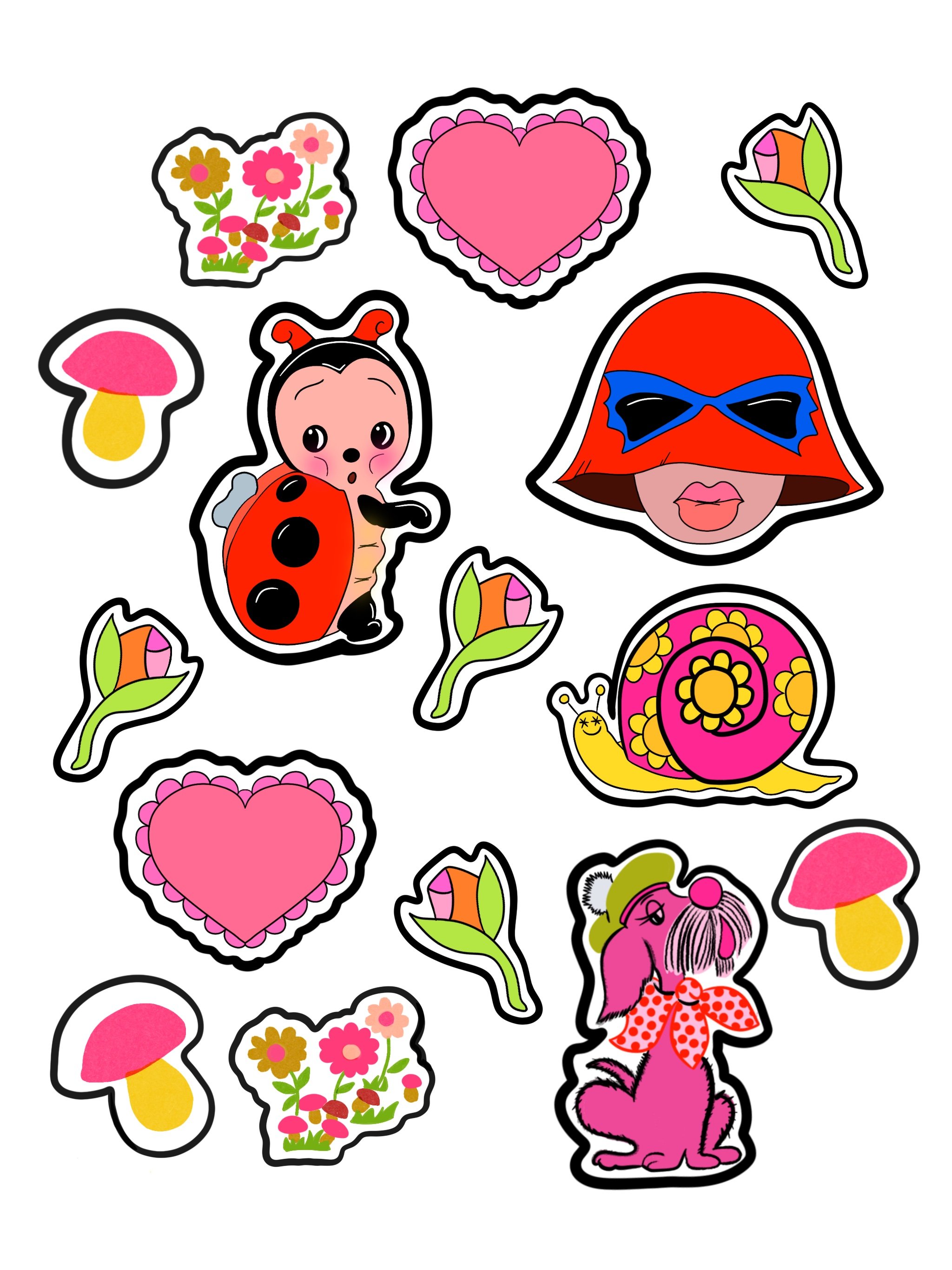 QT PIE sticker pack