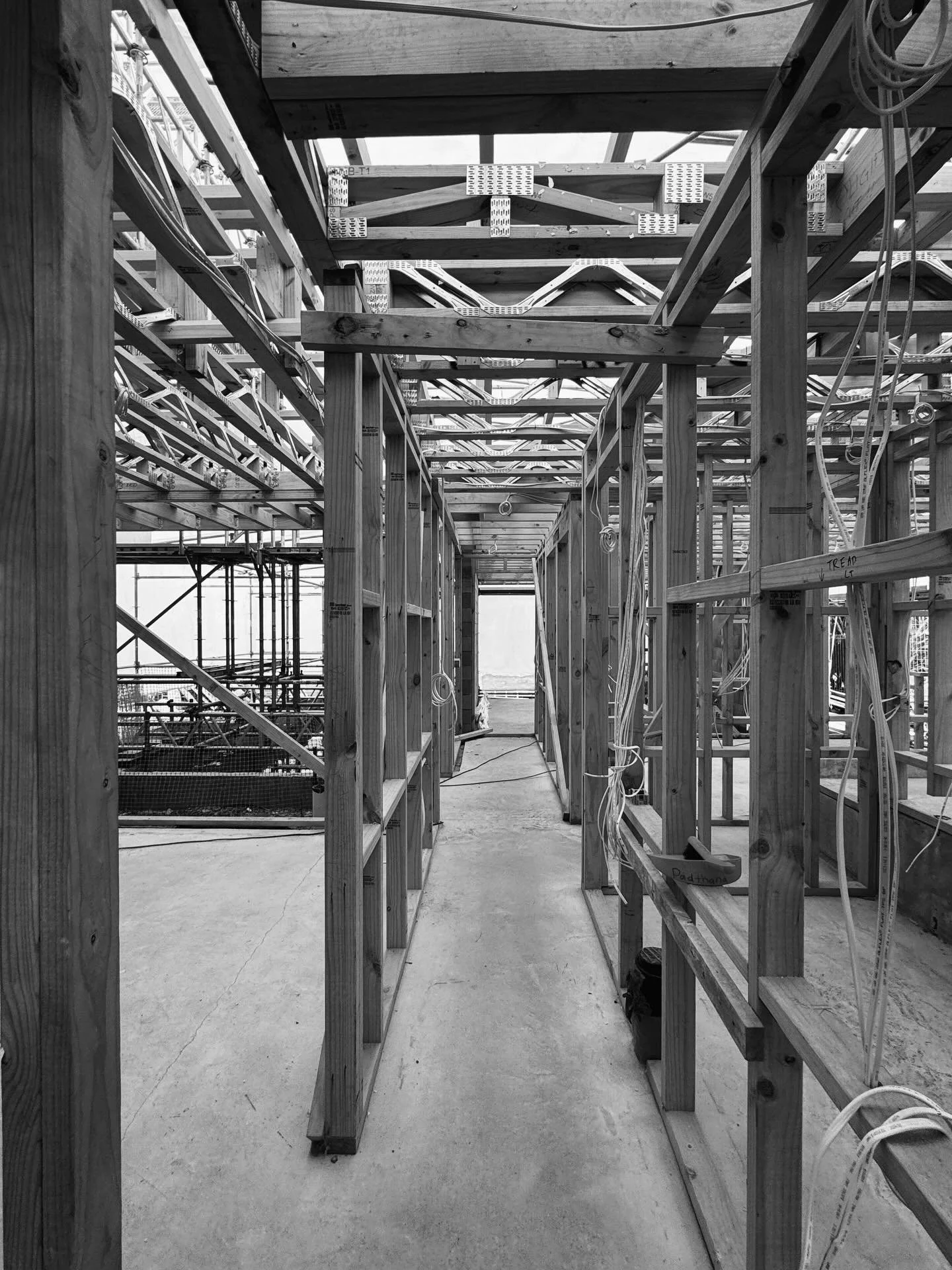 Behind some of our sites and scenes, where concepts shift into reality. 🖤