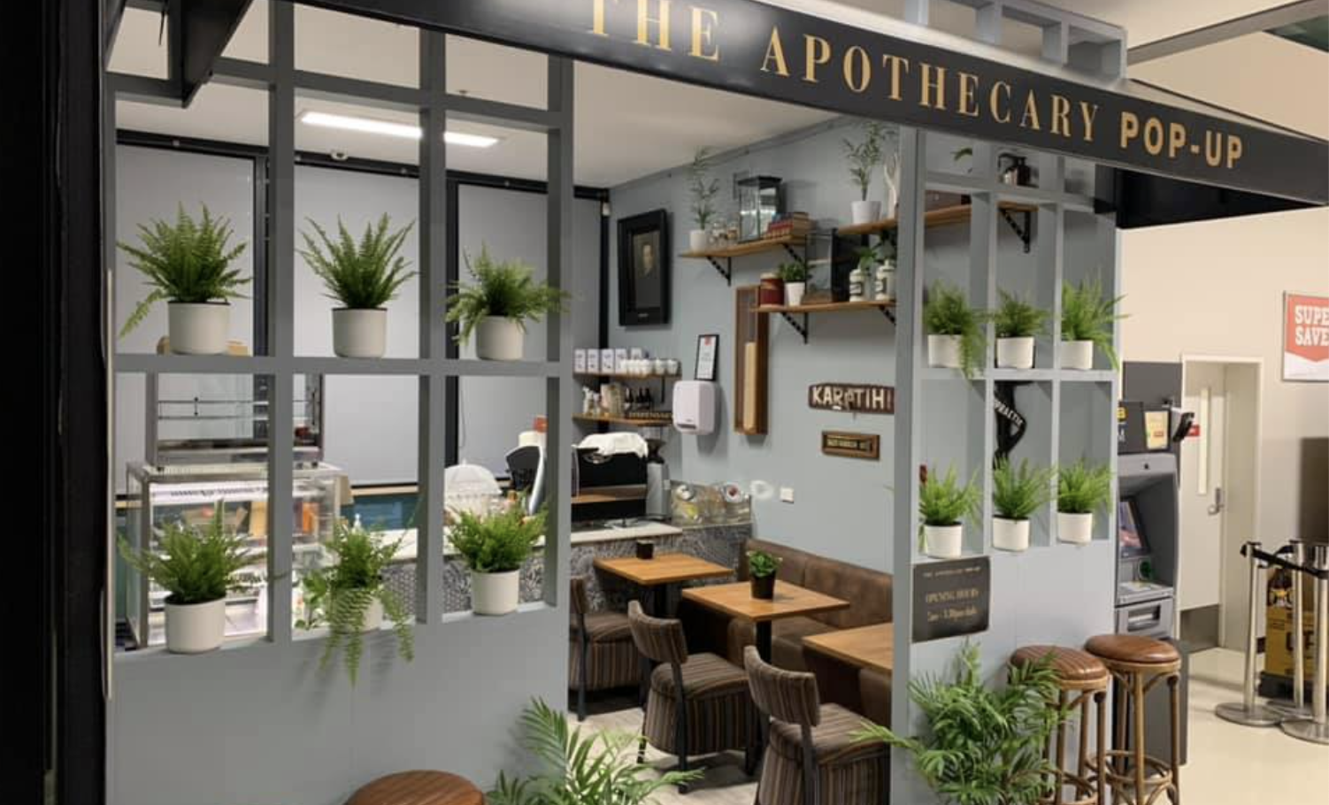 POP-UP COFFEE SHOP STYLING