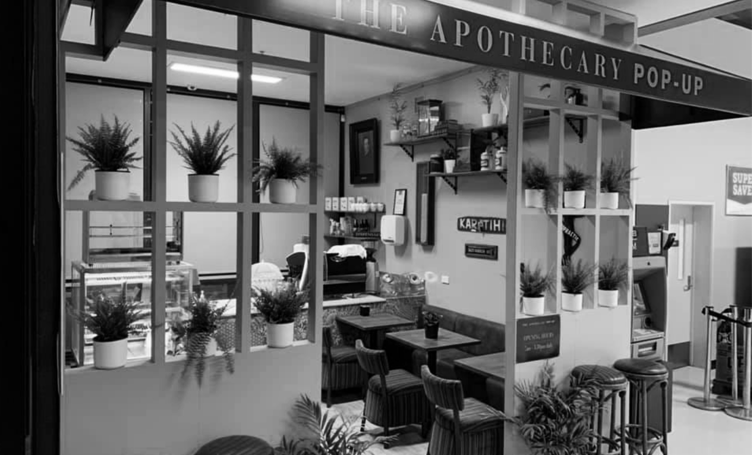 POP-UP COFFEE SHOP STYLING