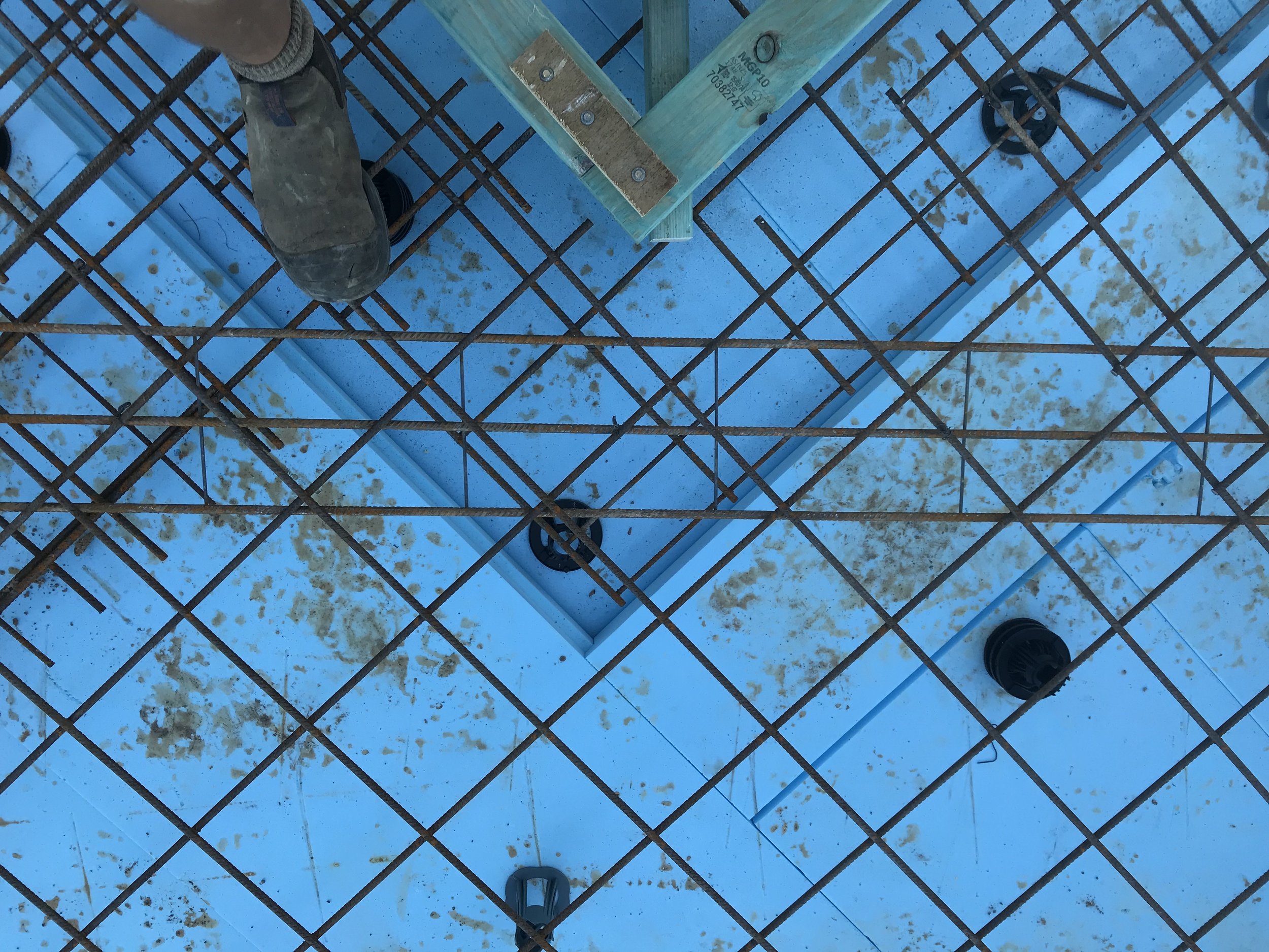 Insulated slab detail XPS