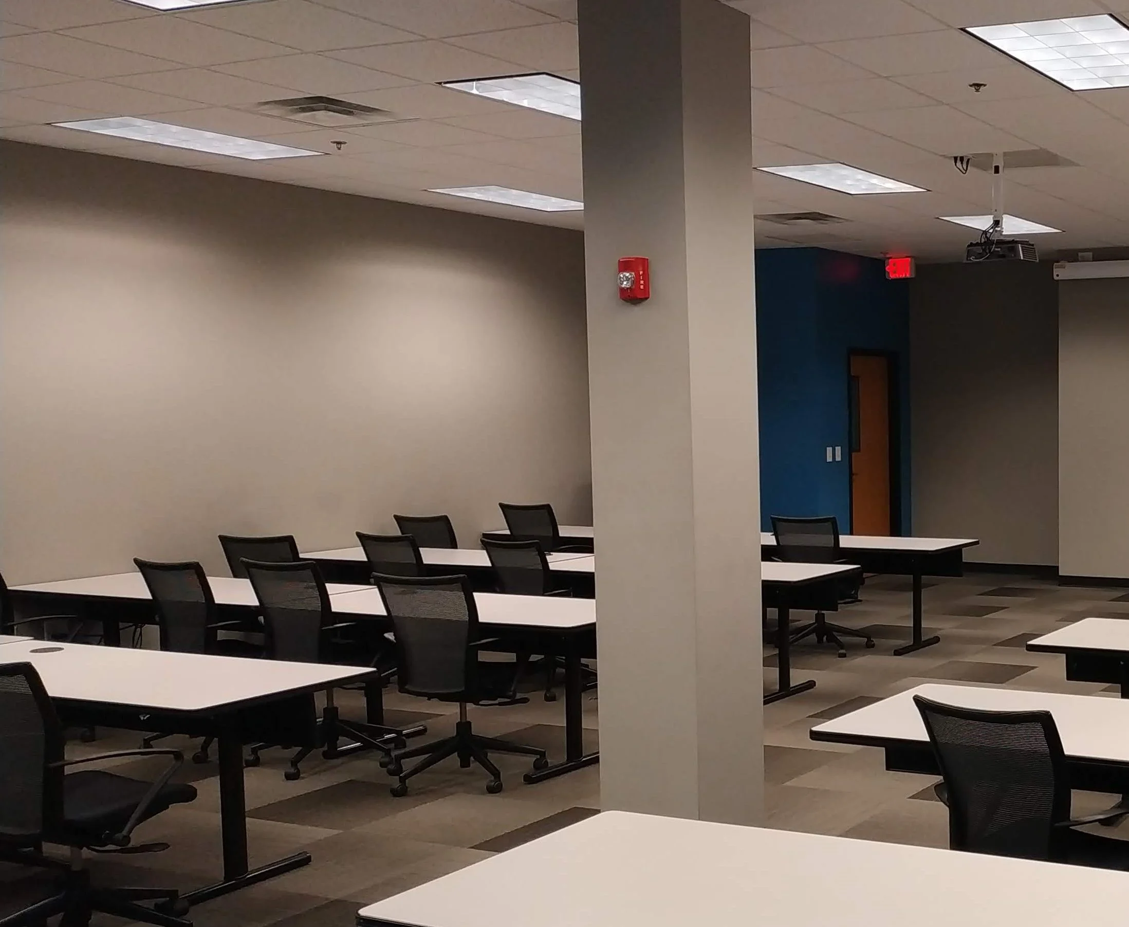 Clean conference room