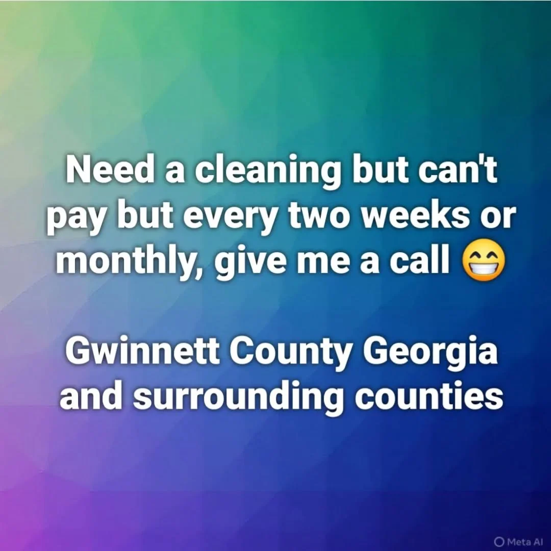 Glow Up Now Pay Later 
www.leaveitbettercleaning.com