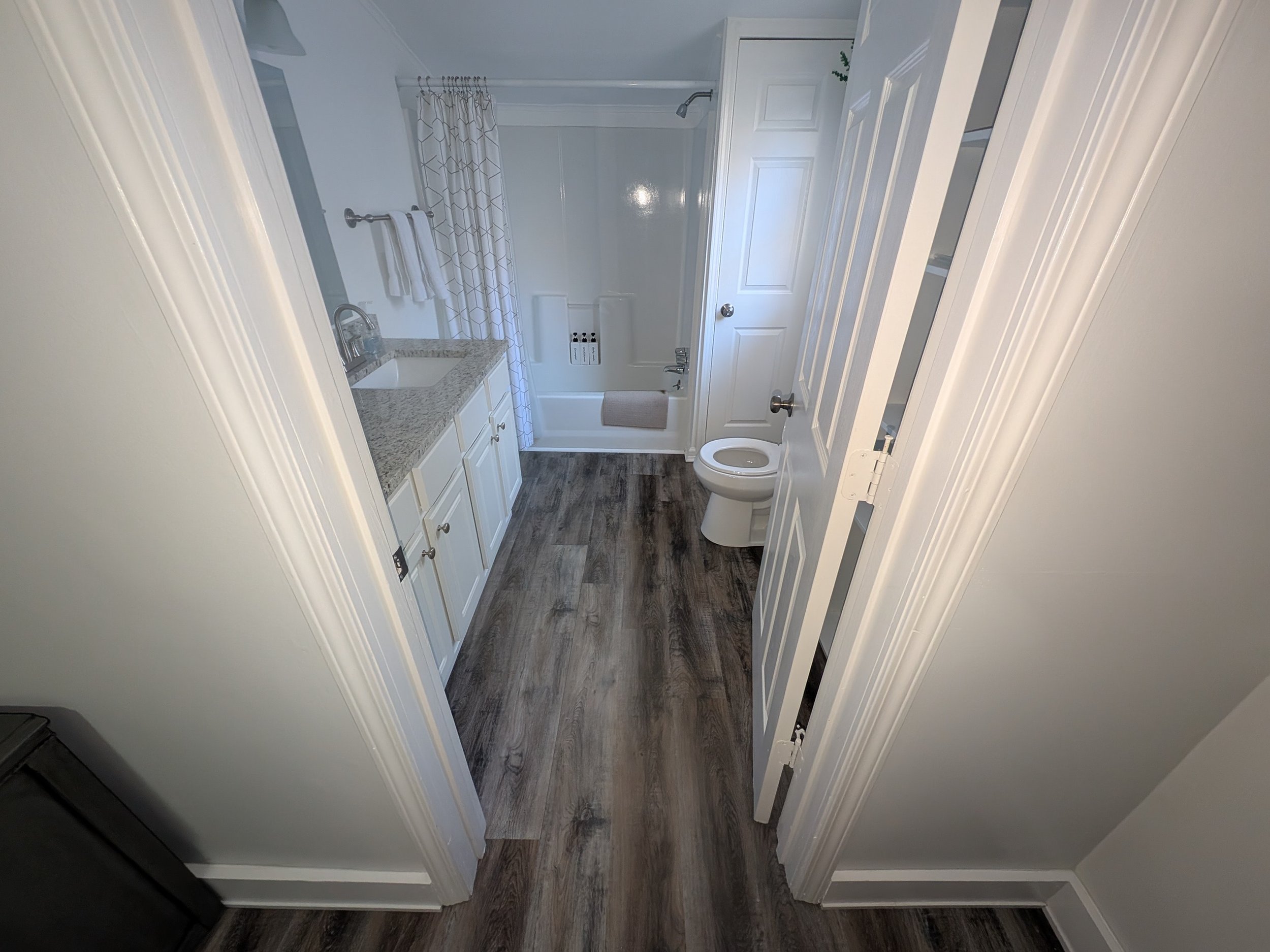 Home restroom and shower