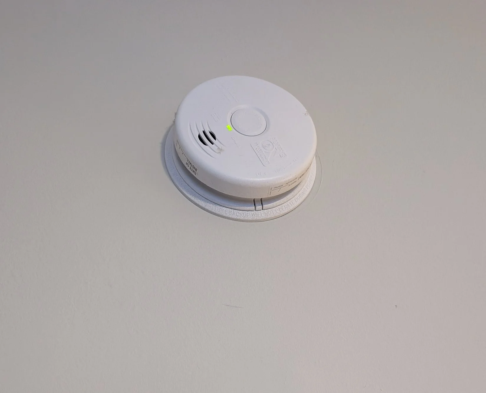 Smoke detector battery