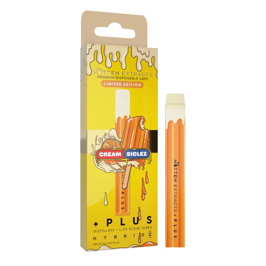 *2 for $75* Mitten Extracts | Orange Creamsicles | 1g Disposable Vape | Hybrid