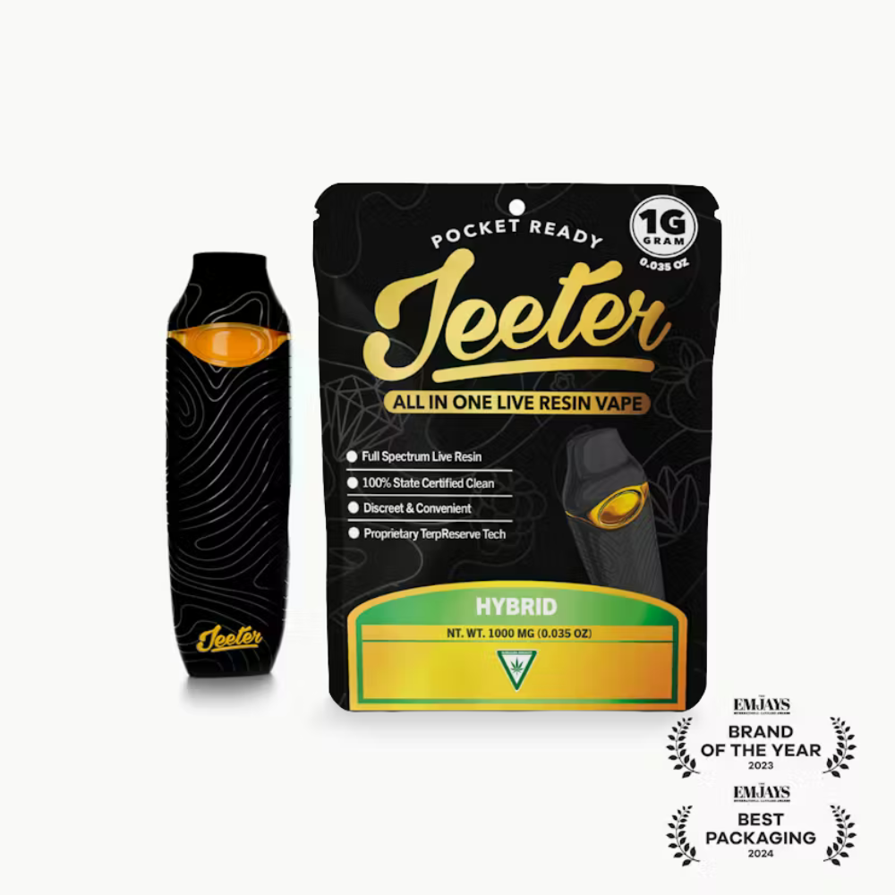Jeeter | TRIANGLE KUSH LEMONADE | 1G All In One Live Resin Vape | 72.19% THC | HYBRID *2 for $120*