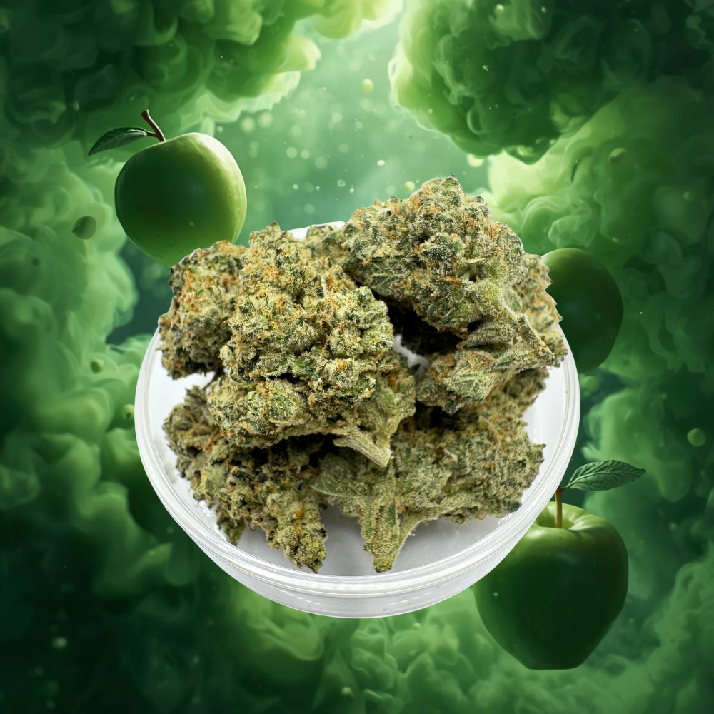 Green Apple Gas | GMO Cookies x Brozé #14 | 27.52% THC | SATIVA HYBRID [Cali Pk]