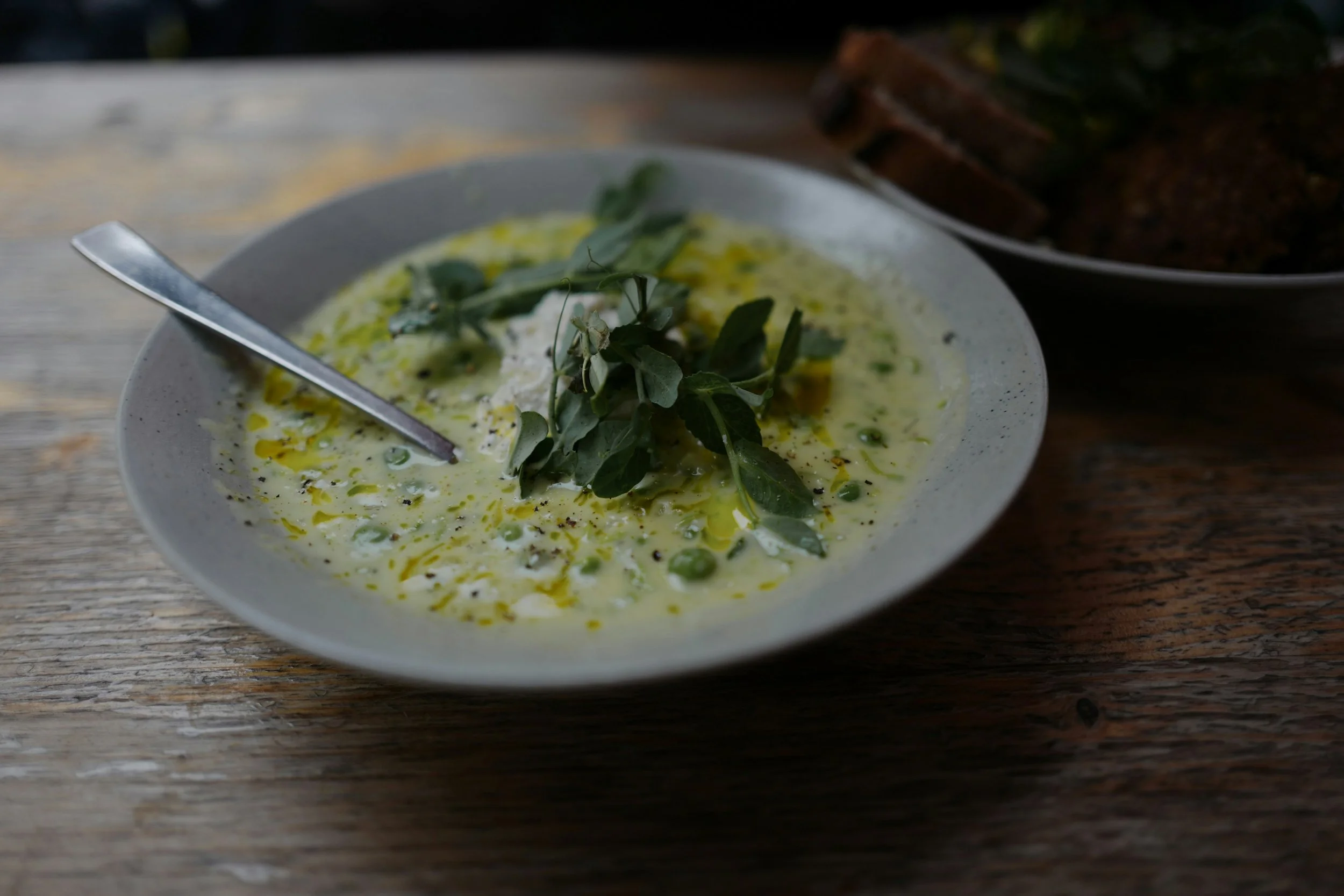 Eating for the Heart Chakra : Healing Green Soup