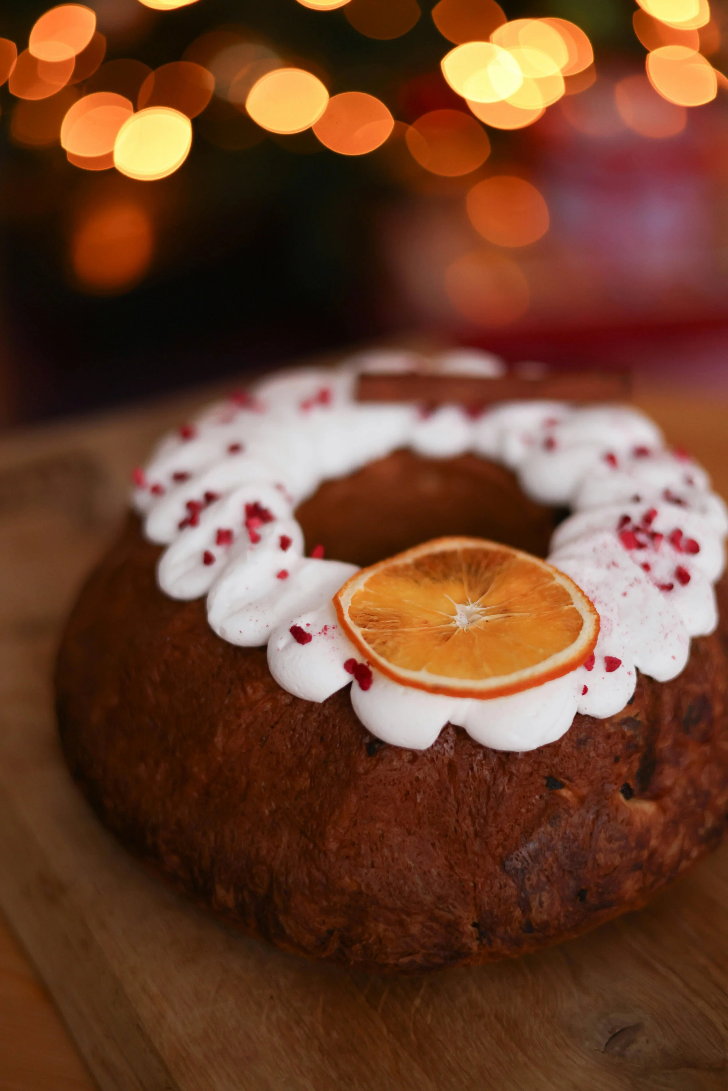 Winter Citrus Sweet Bread Ring