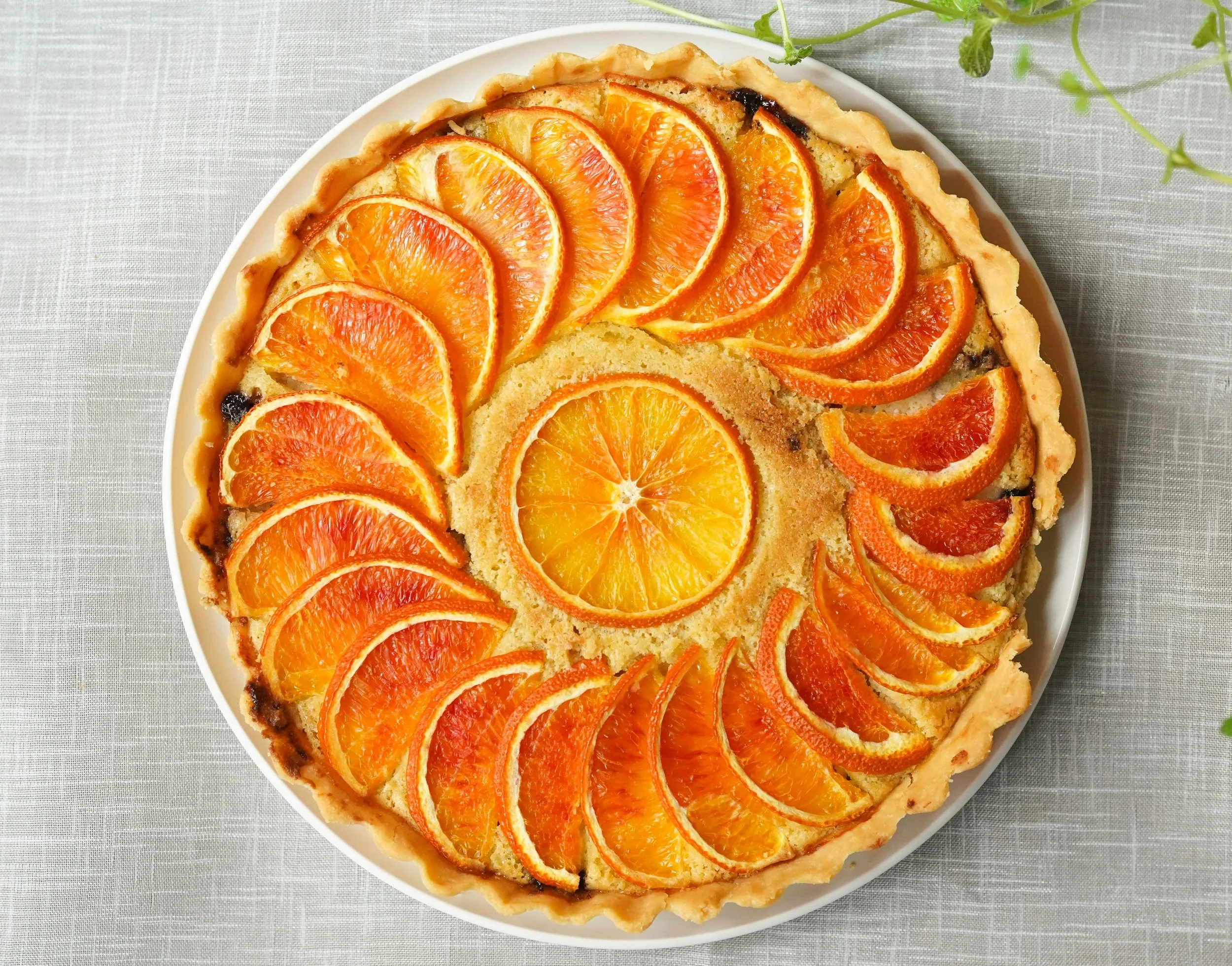 Imbolc Inspired Recipe Series:  Citrus Sun Tart
