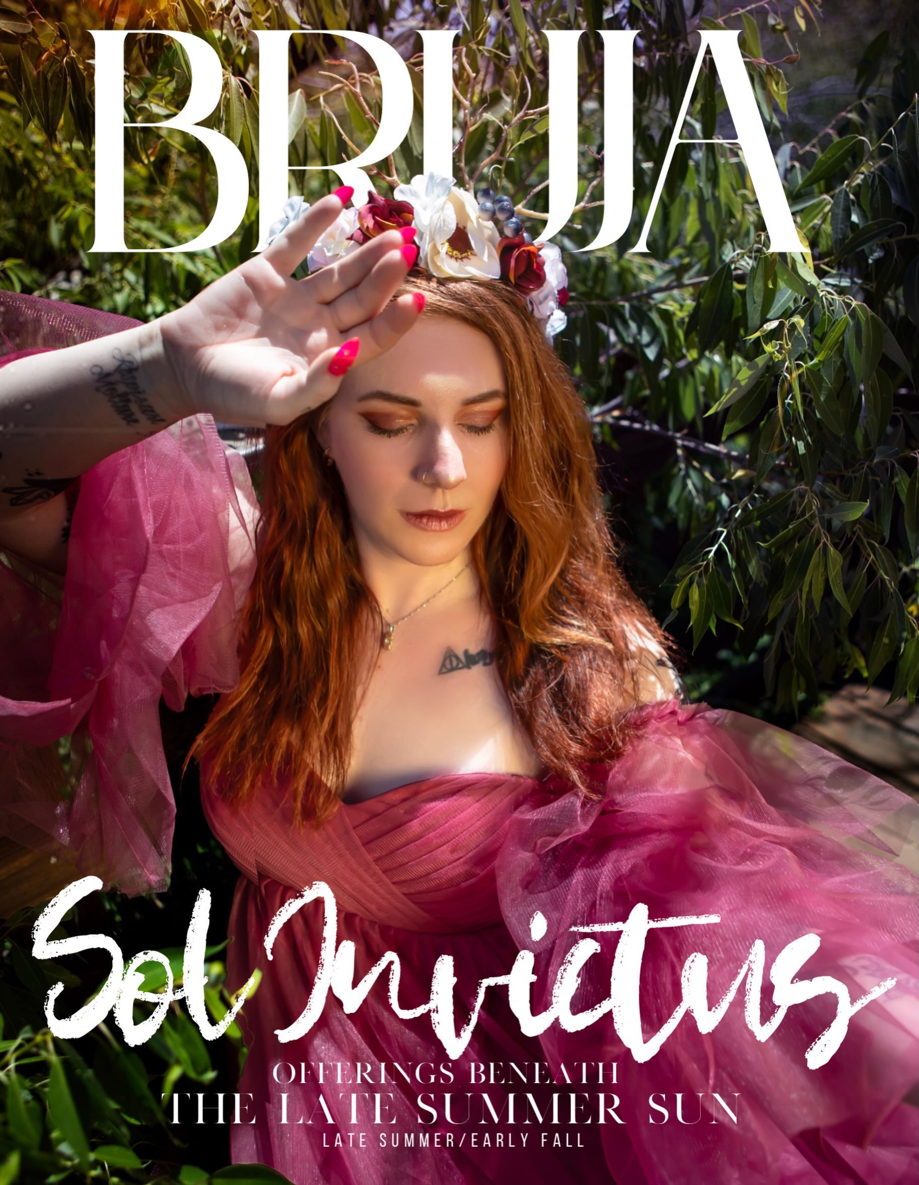 ISSUE 0004 IS COMING ☀️

SOL INVICTUS
Offerings Beneath the Late Summer Sun

Bruja returns this August with Archive 0004.

This issue feels particularly important.

Sol Invictus is an offering to that strange threshold between abundance and release, 