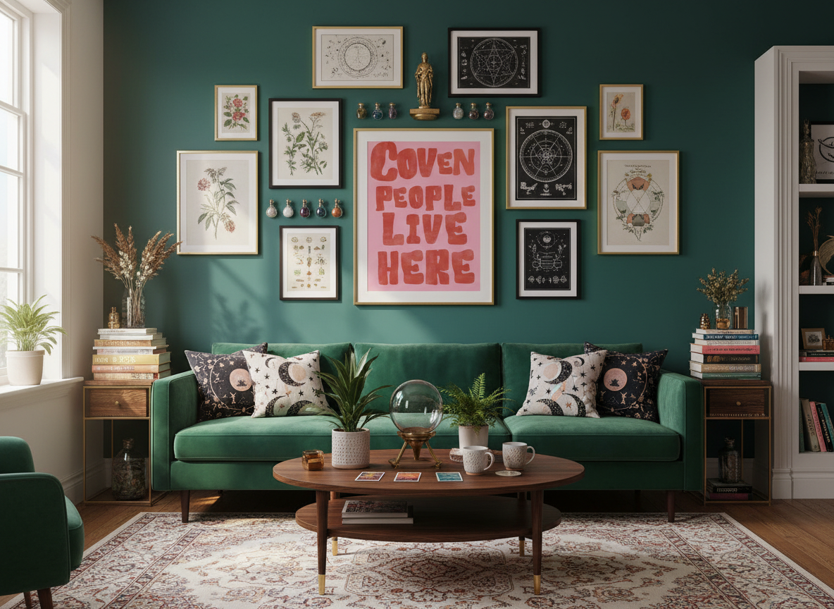 Coven Poster Printable | Witch Home Aesthetic | Digital Download