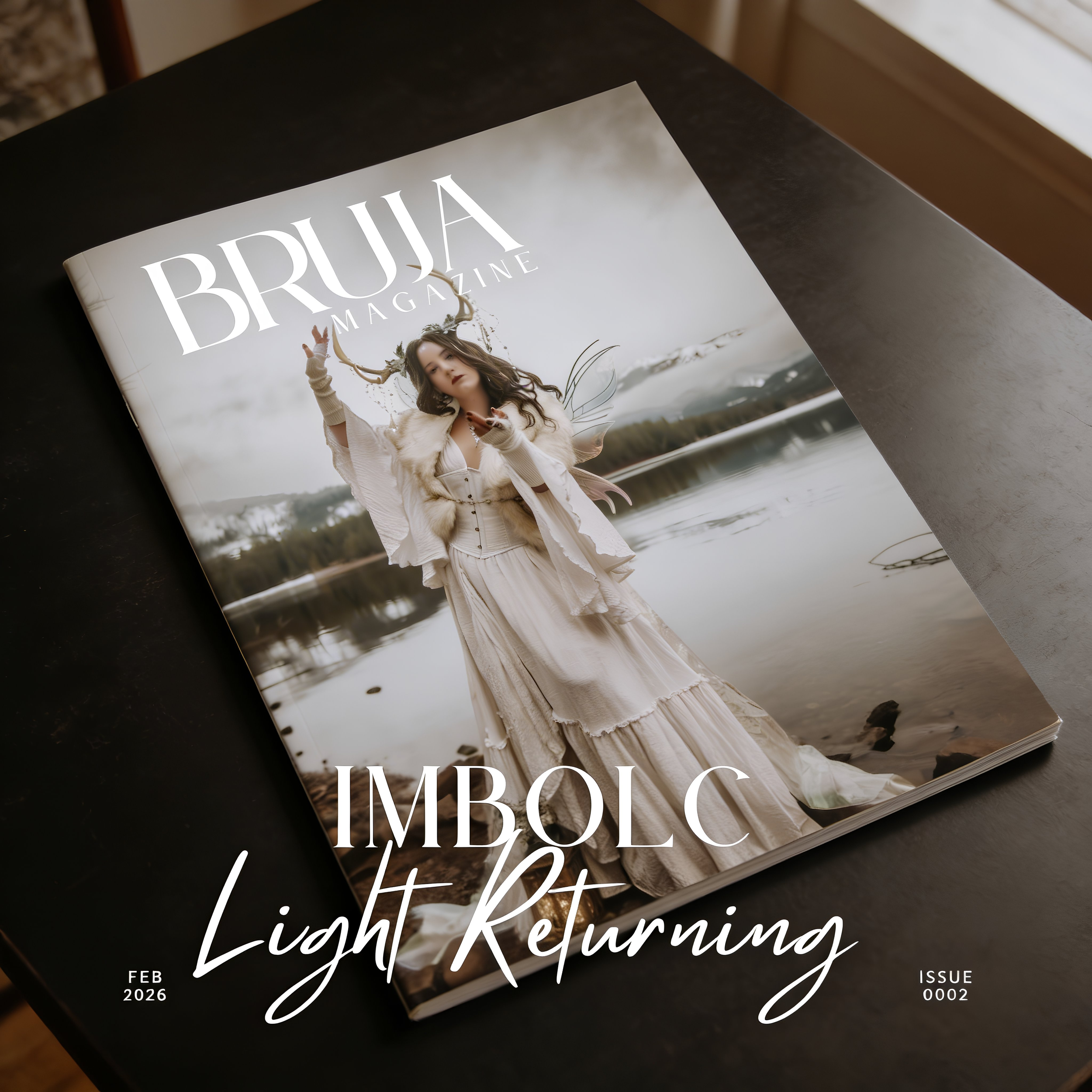 (PRE-ORDER) Bruja Magazine Issue 0002 | Winter Imbolc Edition Exploring Art Ritual and Renewal