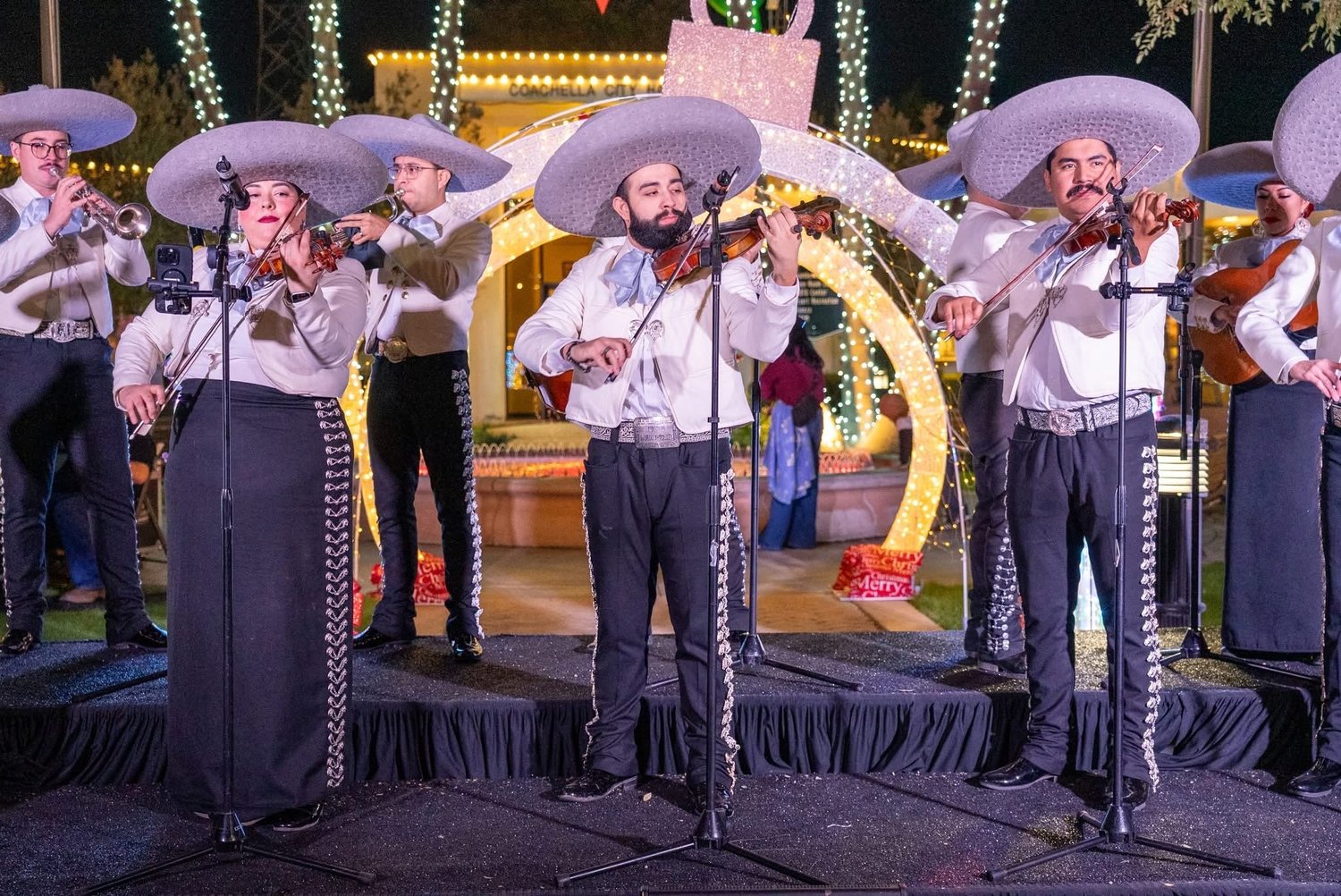 Quinceañeras mariachi performance by Desert Mariachi Band