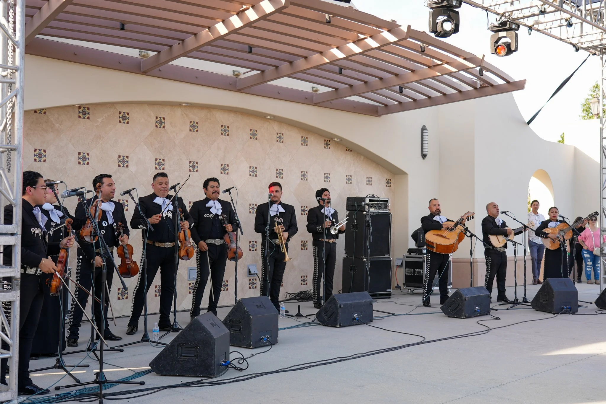 Serenades mariachi performance by Desert Mariachi Band