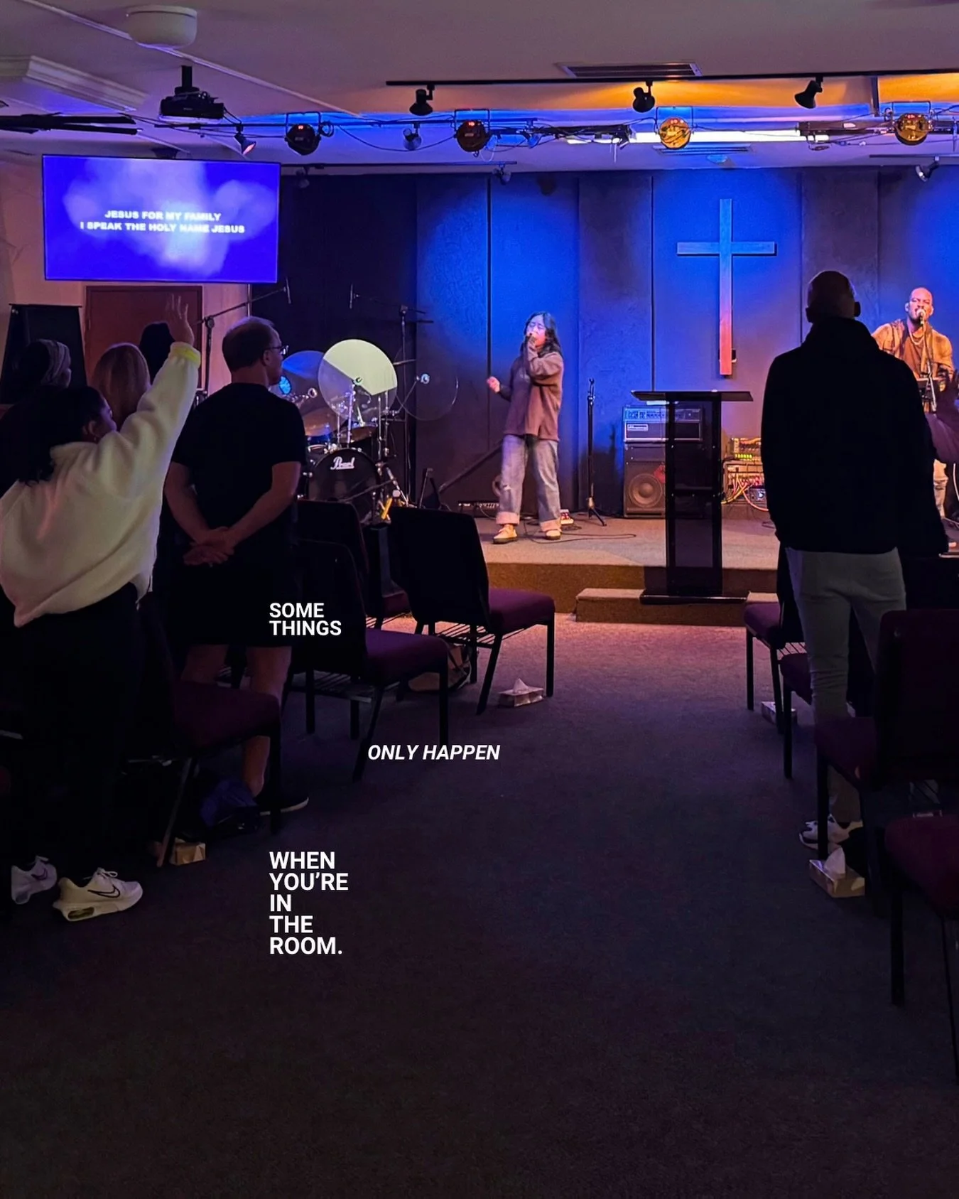 Some things only happen when you're in the room 🔥

Last Sunday was...different. Next level. Like something shifted, spiritually, for our church. If you missed it, you missed out. But Sunday is coming...

Small church. Big church. It doesn't matter. 