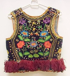 Traditional Polish folk costume vest (my visual inspiration)