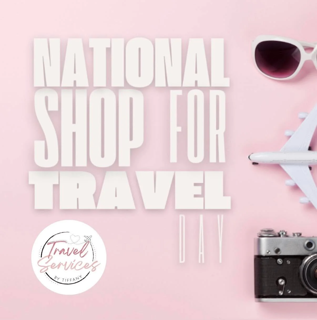 www.TravelServicesbyTiffany.com
 🛍️ ➡️🚢✈️🏝️☀️.=🙋&zwj;♀️

#nationalshopfortravelday