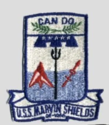 U.S. Navy SEALs patch with a diving flag, trident, and a red sword, featuring the text 'CAN DO' and 'U.S. NAVAL SEALs'