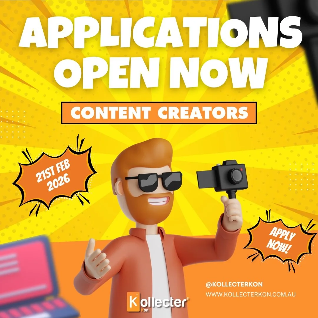 🎬 TCG creators wanted.
🎟️ Exclusive access.
📦 Creator Showcases
🤝 Real collabs.

The Kollecter Kon Creator Circle applications are officially open.

If you create authentic trading card content and connect with the community, this is your moment!