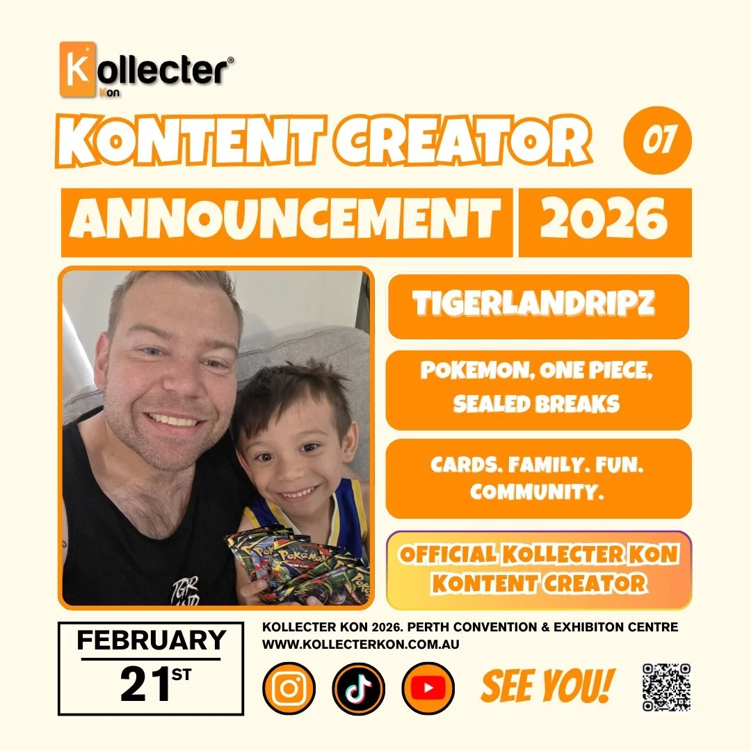 ✨ CONTENT CREATOR ANNOUNCEMENT ✨

Say hello to TigerlandRipz!

Bringing family-friendly fun to the TCG scene with Pok&eacute;mon and One Piece sealed breaks, pack rips, and wholesome card moments!

Focused on cards, family, and community, sharing the