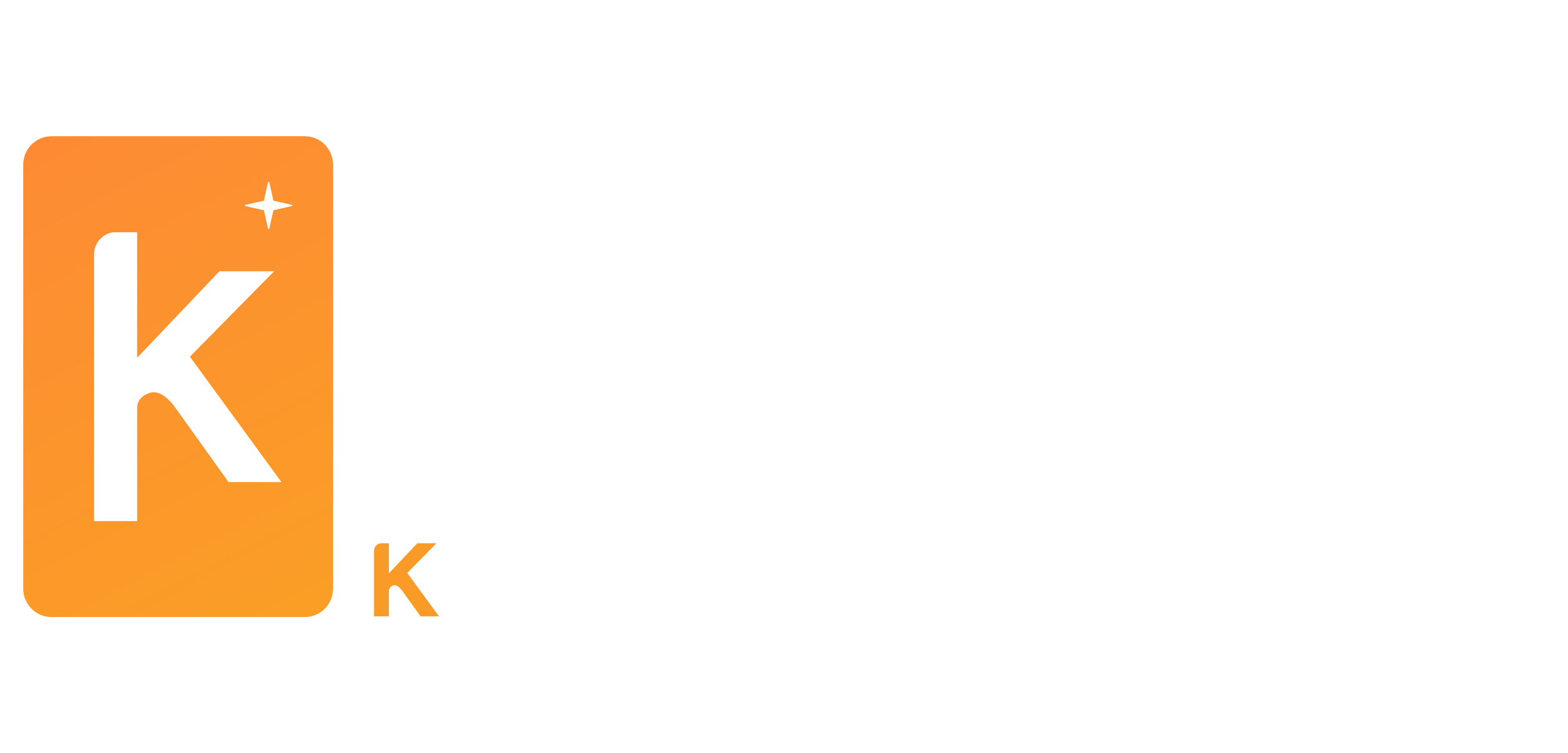 Kollecter logo with orange background and white lettering
