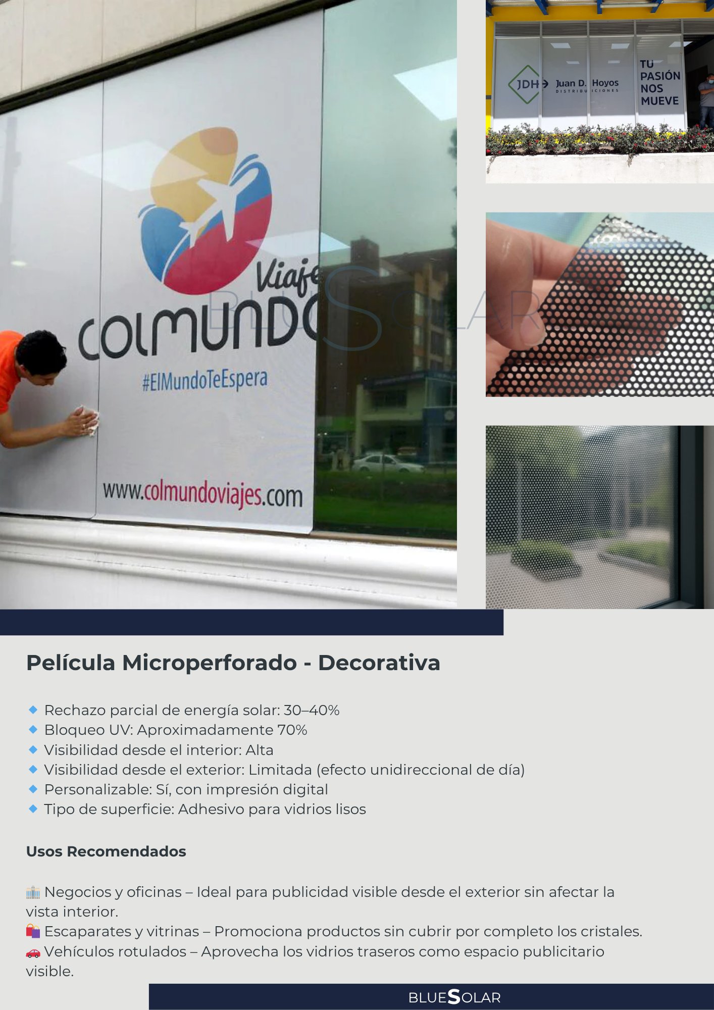 Película Microperforado