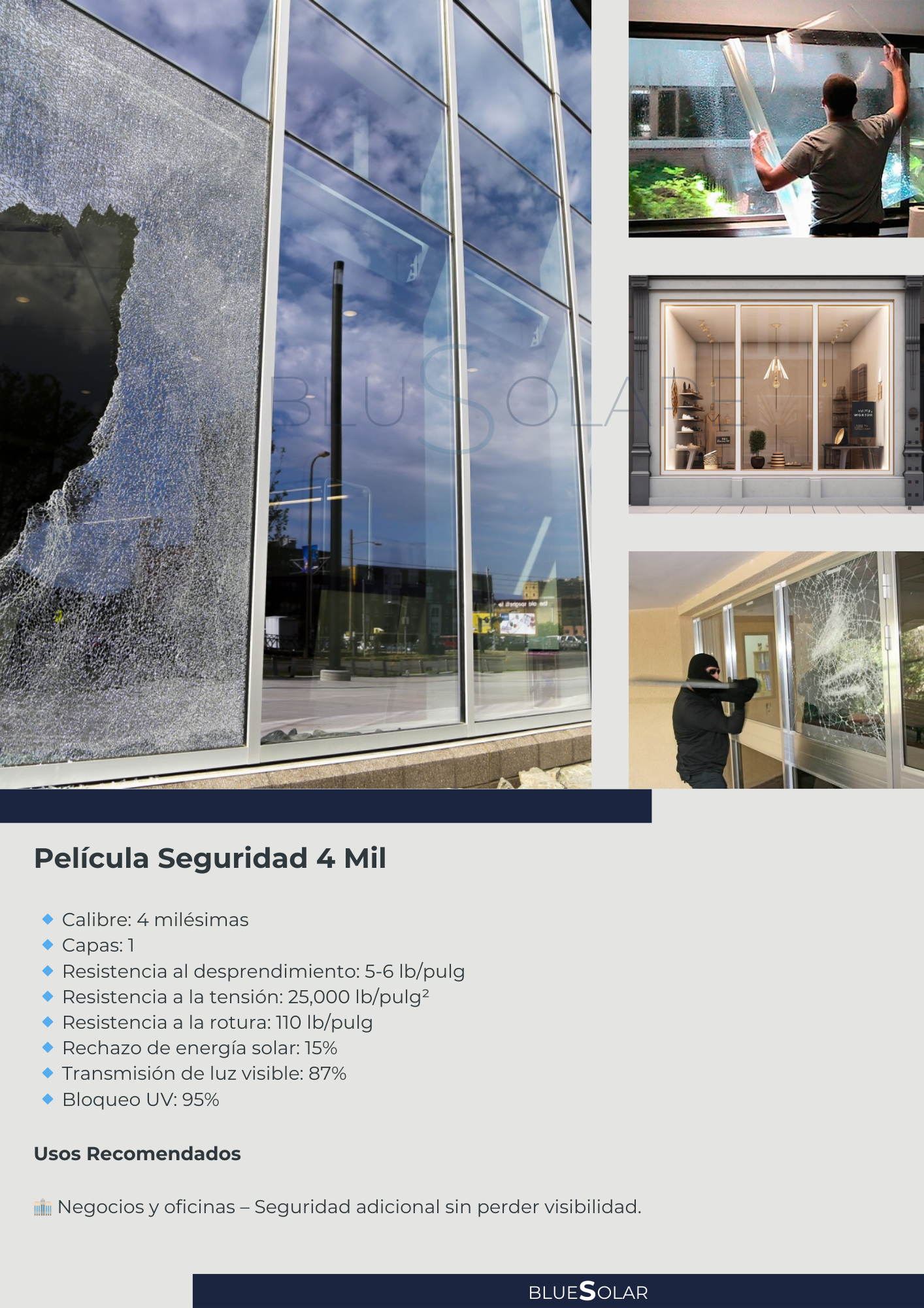 Película de Seguridad 4M