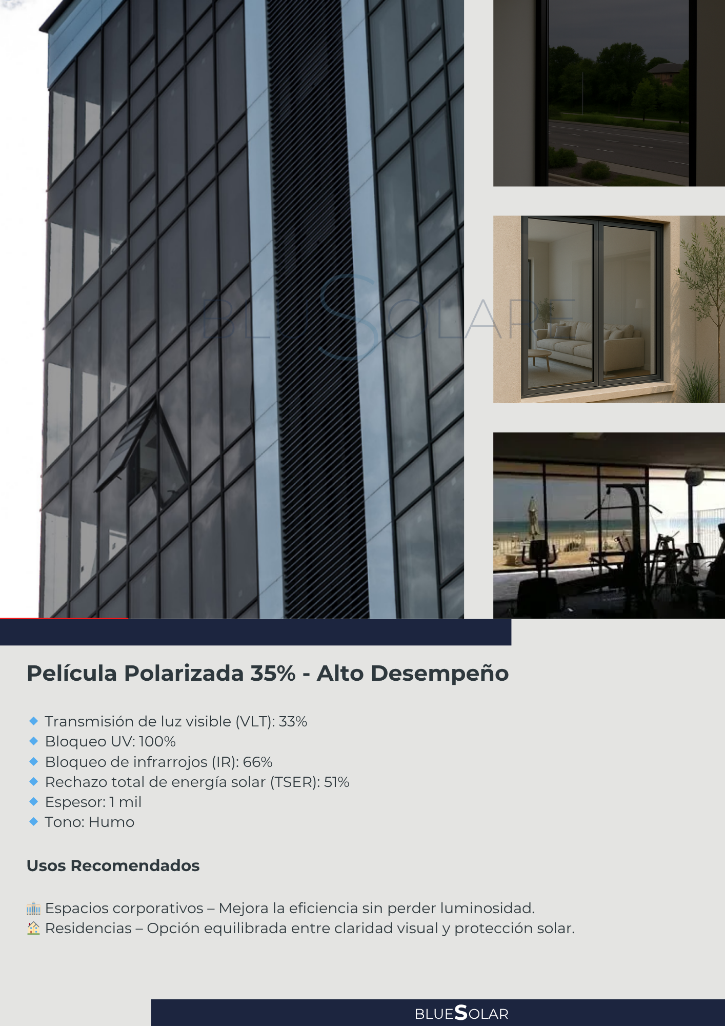 Película Polarizada 35%