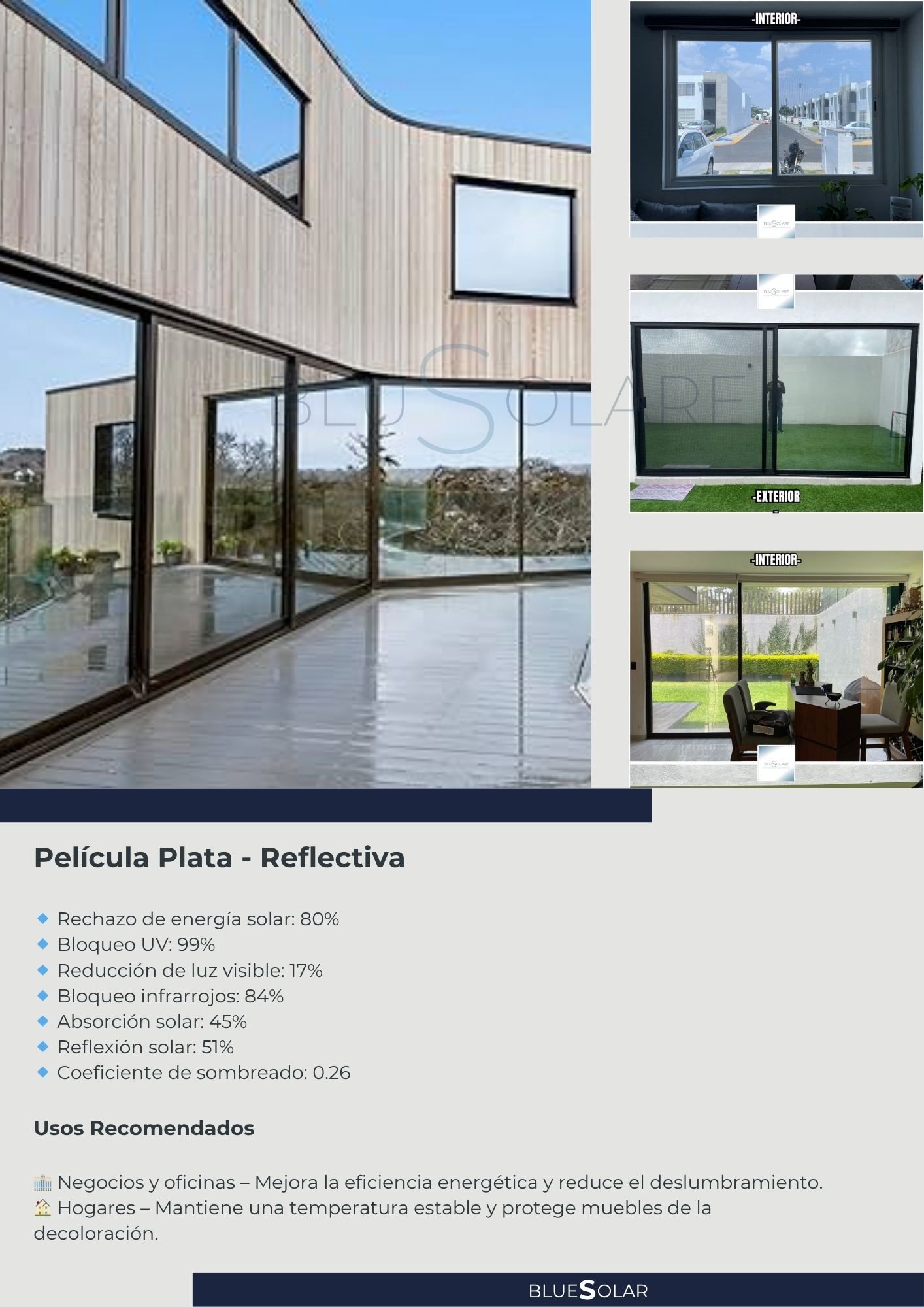 Película de Control Solar