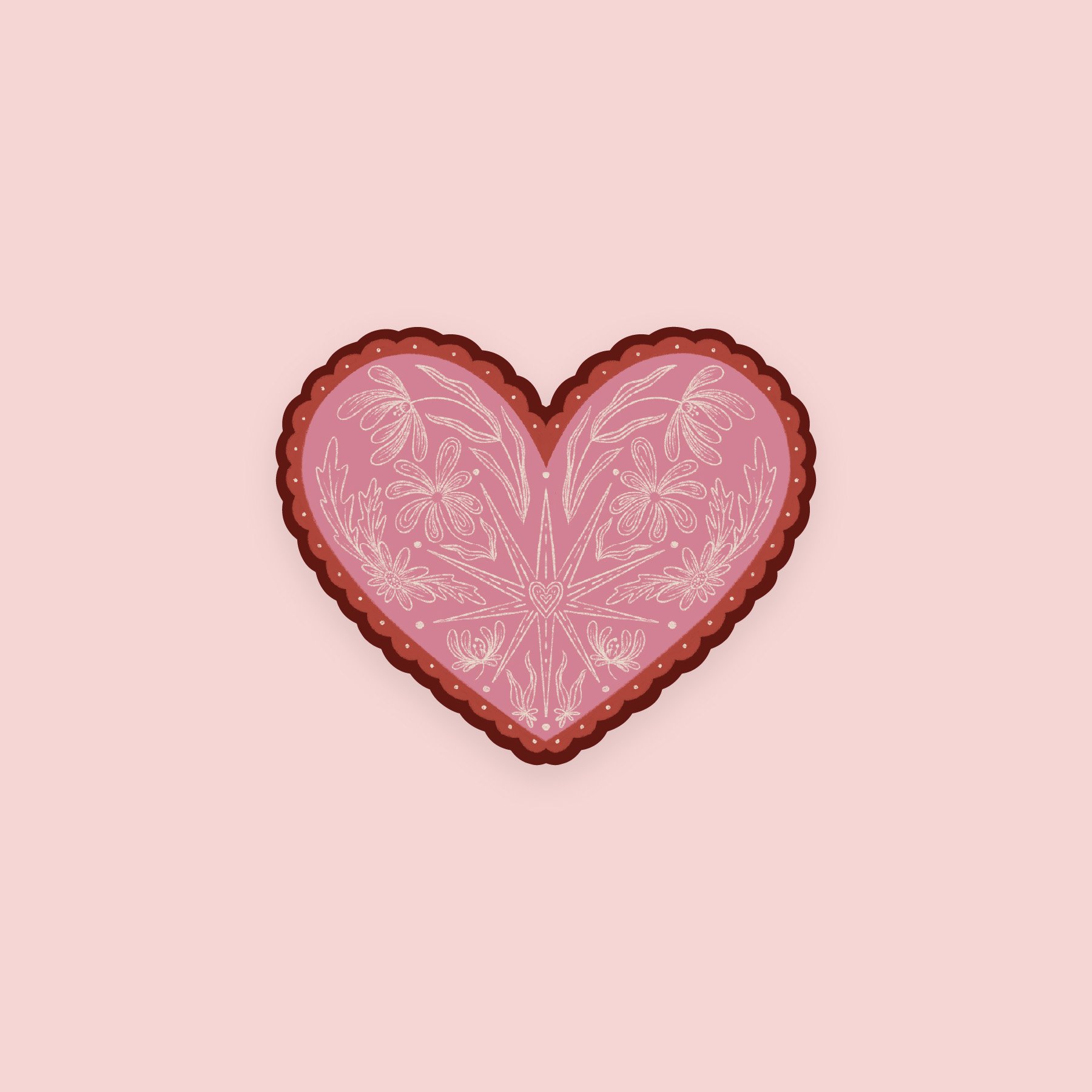 Wild at Heart | 3 x 2.5 in