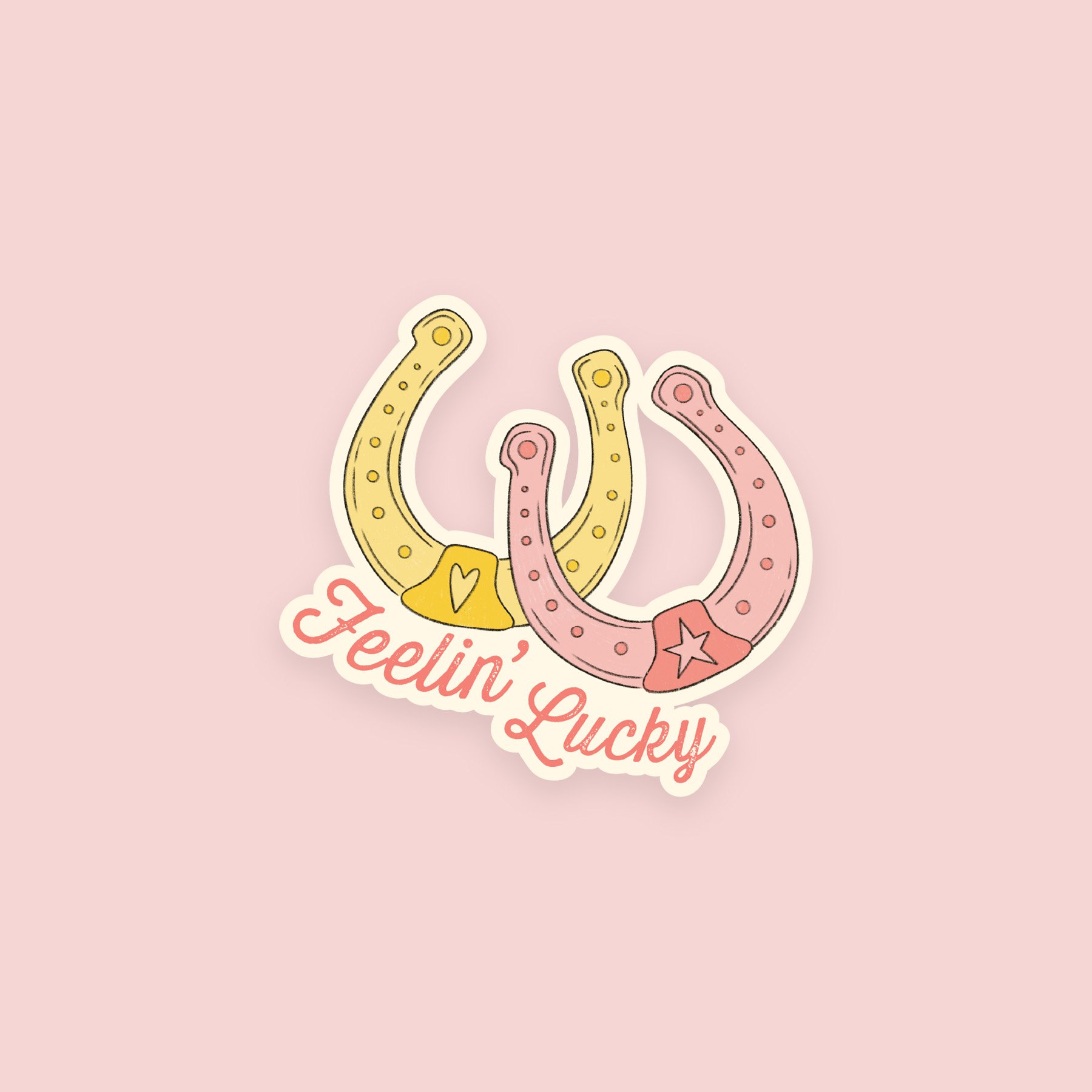 Feelin' Lucky | 3 x 2.75 in