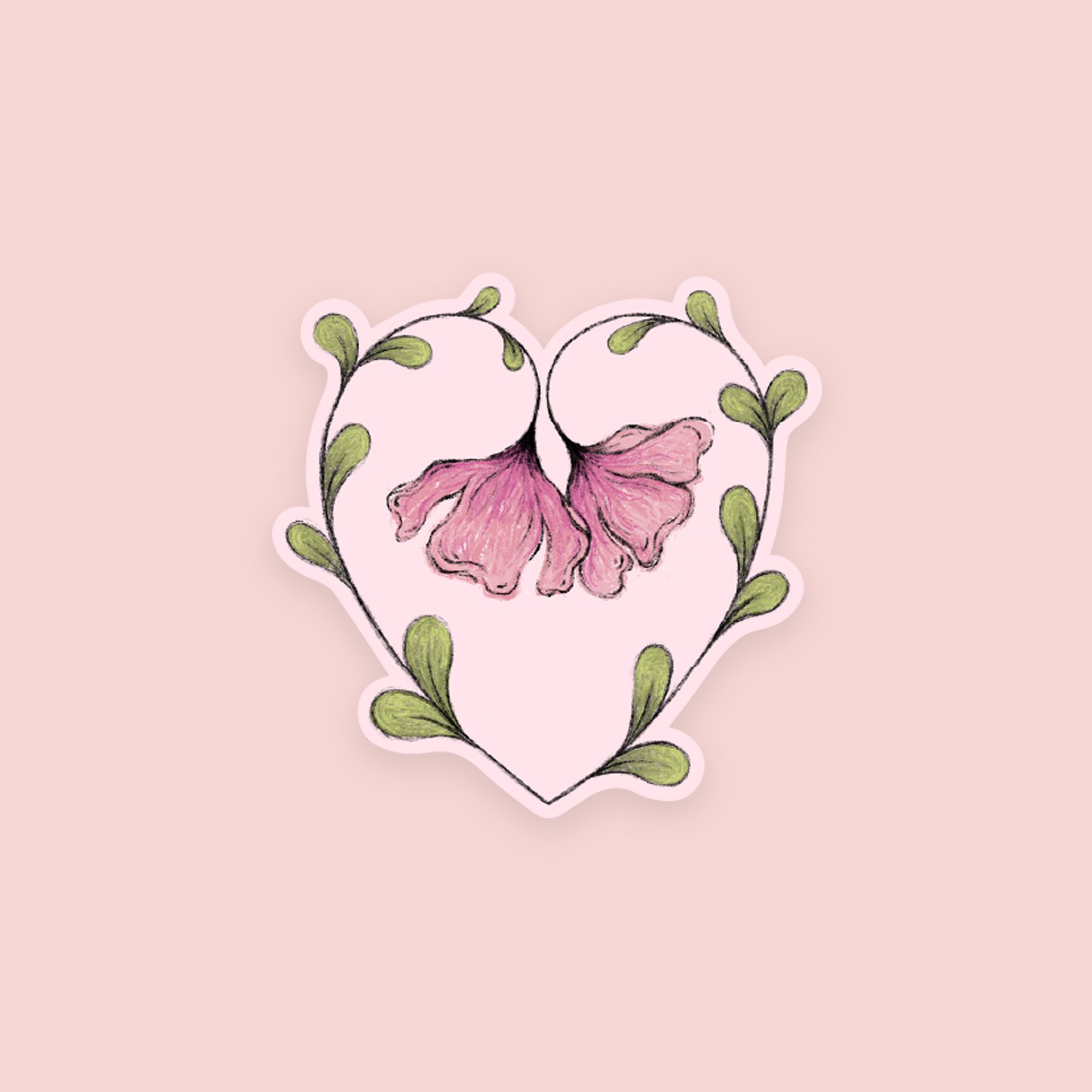 Blooming Heart | 3 x 3 in