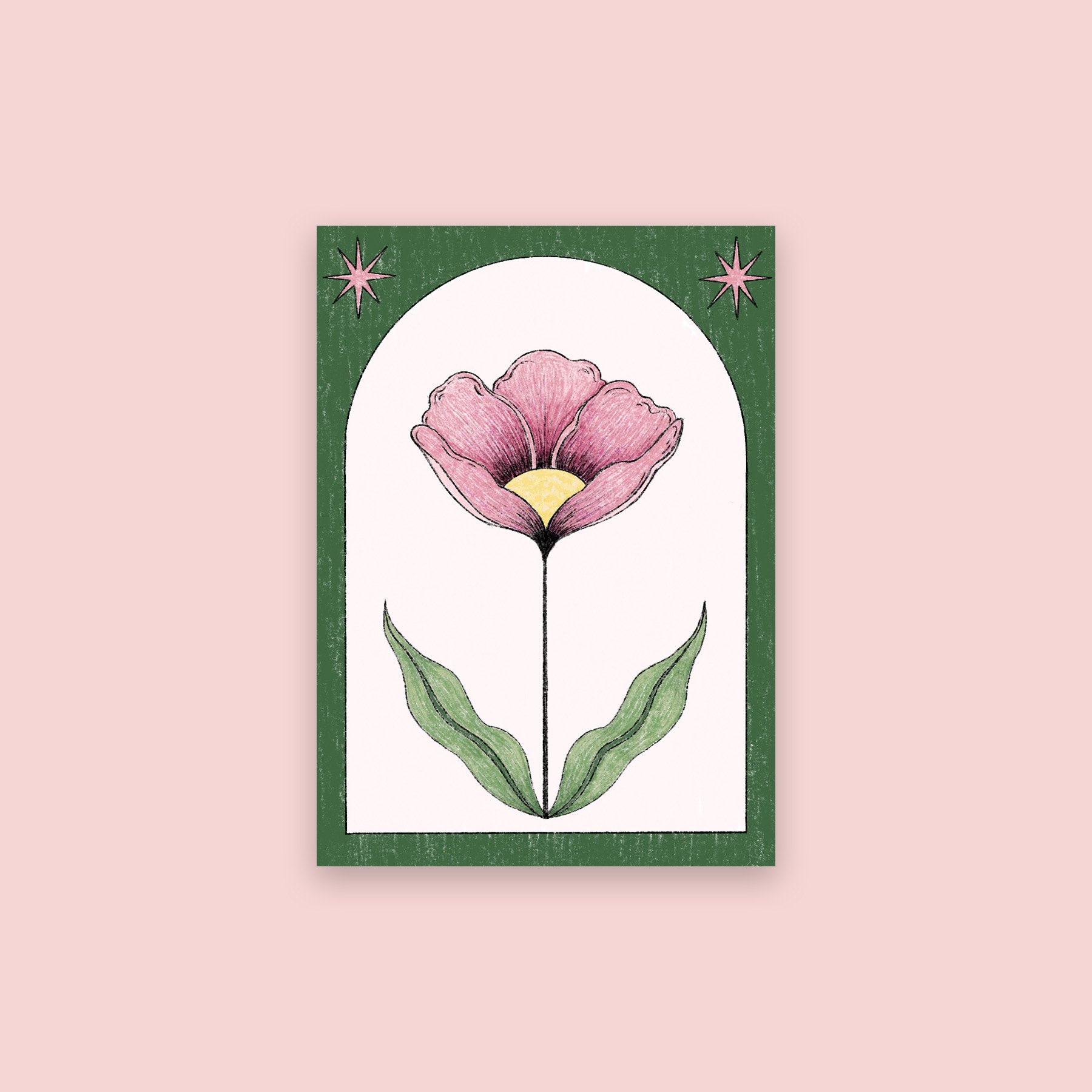 Blush Bloom | 2.5 x 3.5 in