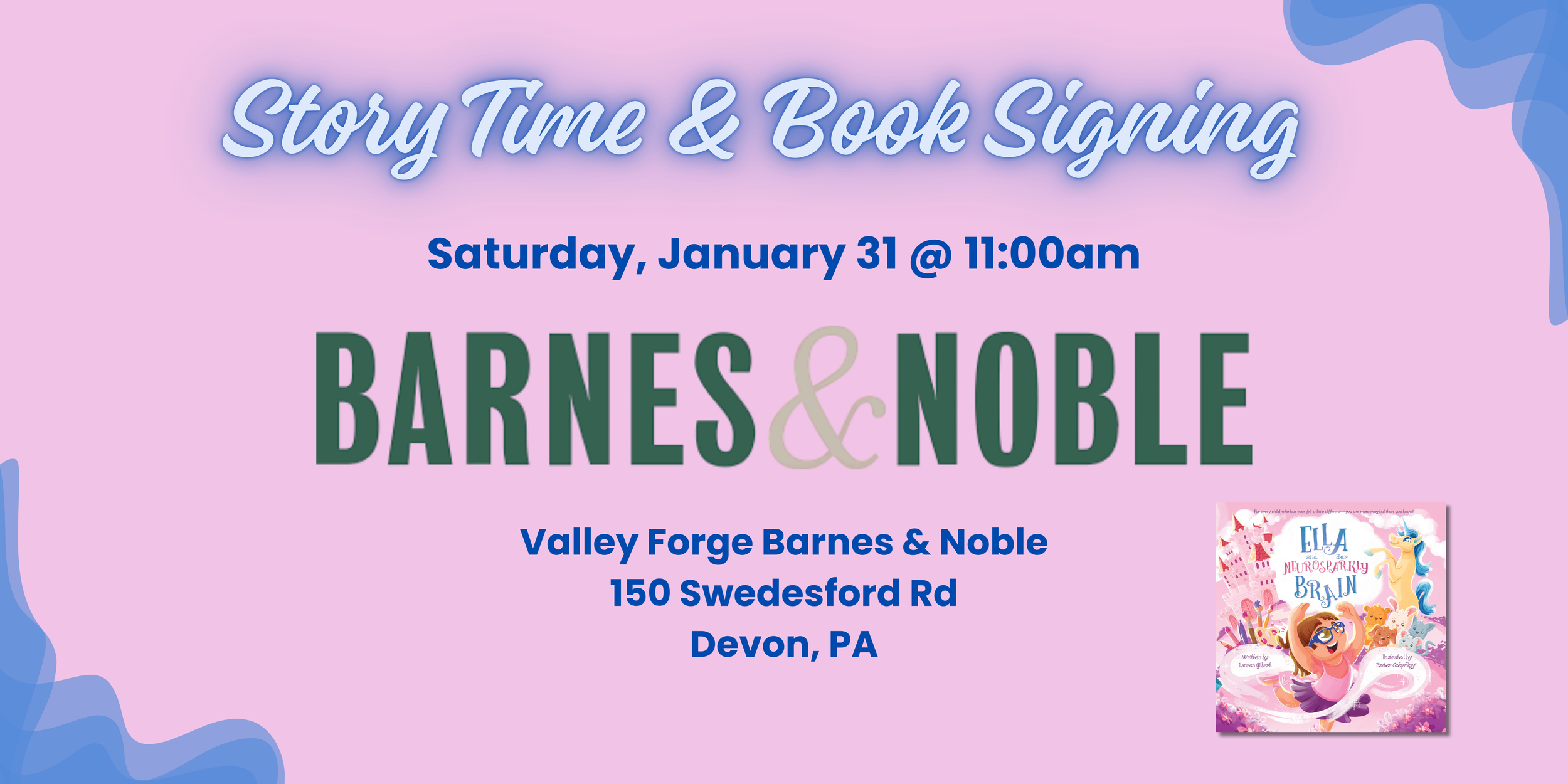 Storytime & Book Signing