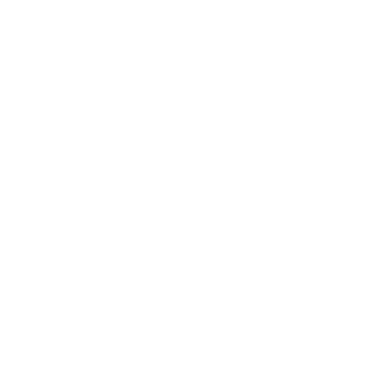 White line icon of a house with a lightning bolt, chimney, and base on a black background