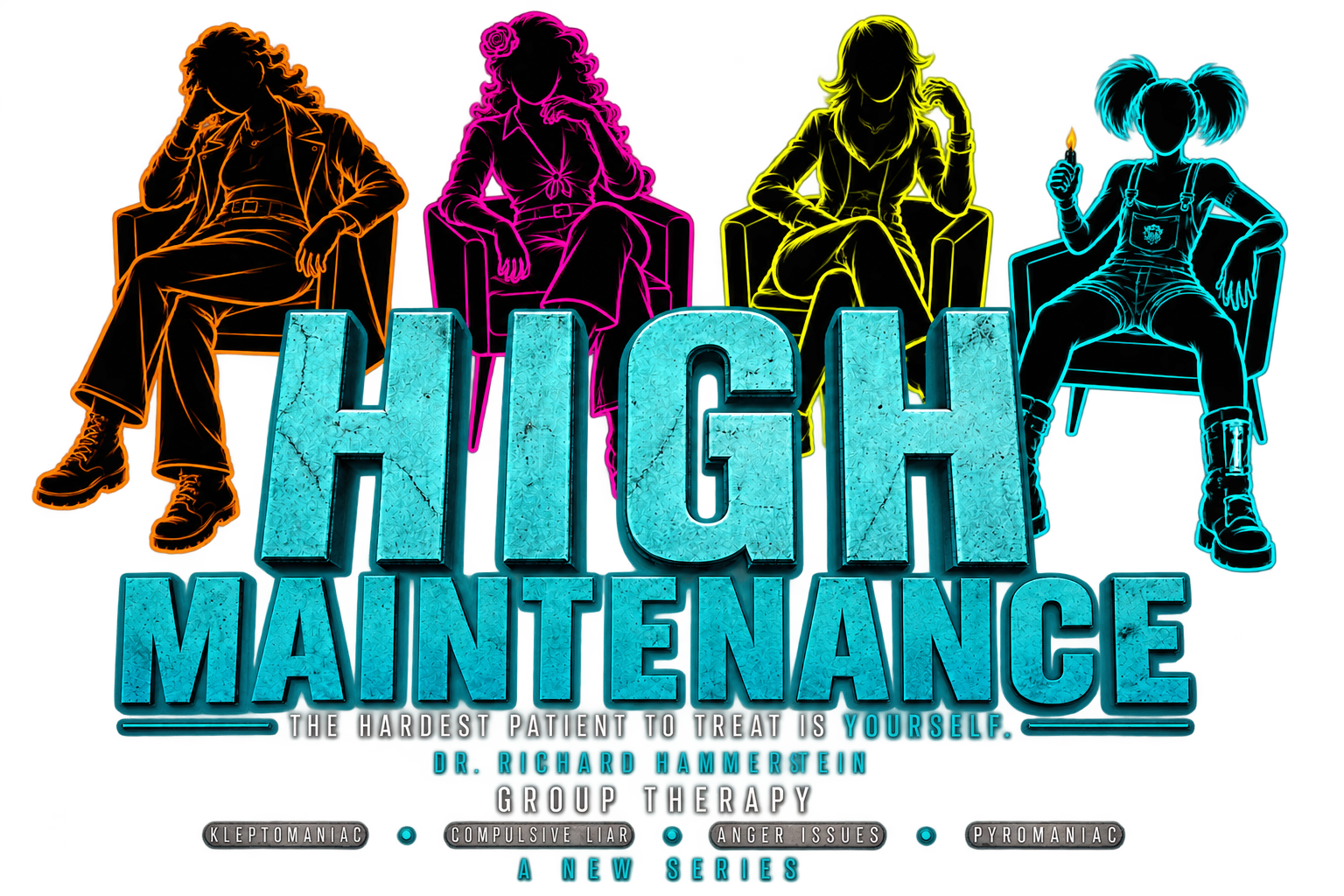 HIGH MAINTENANCE Logo - FY!C