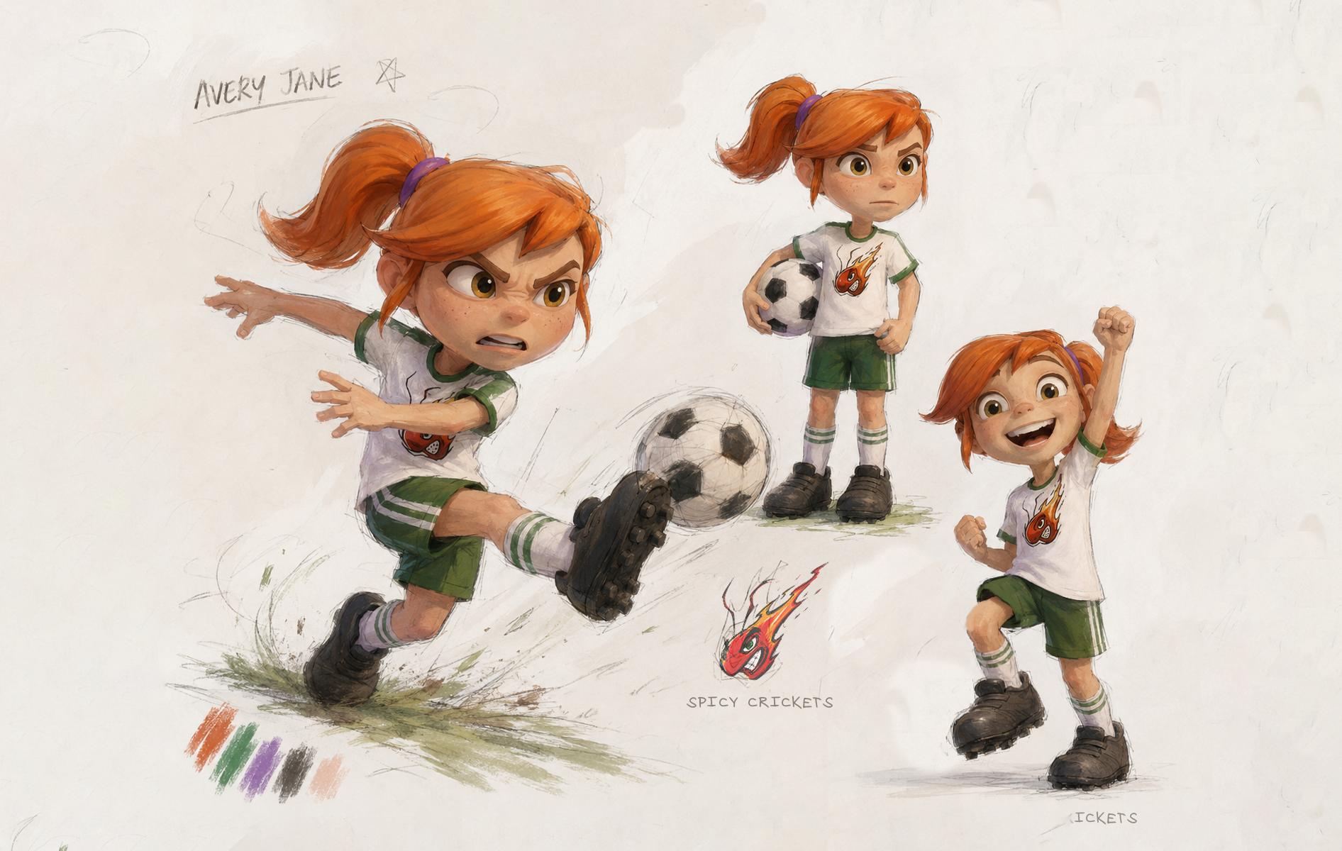 Avery Jane Concept Art - The Coach - FY!C