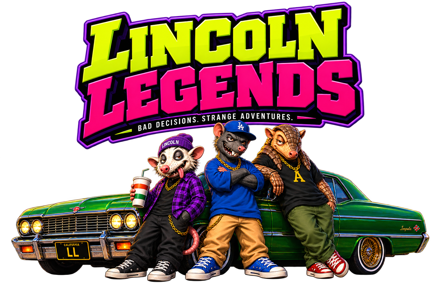 Lincoln Legends: Bad Decisions. Strange Adventures - FY!C