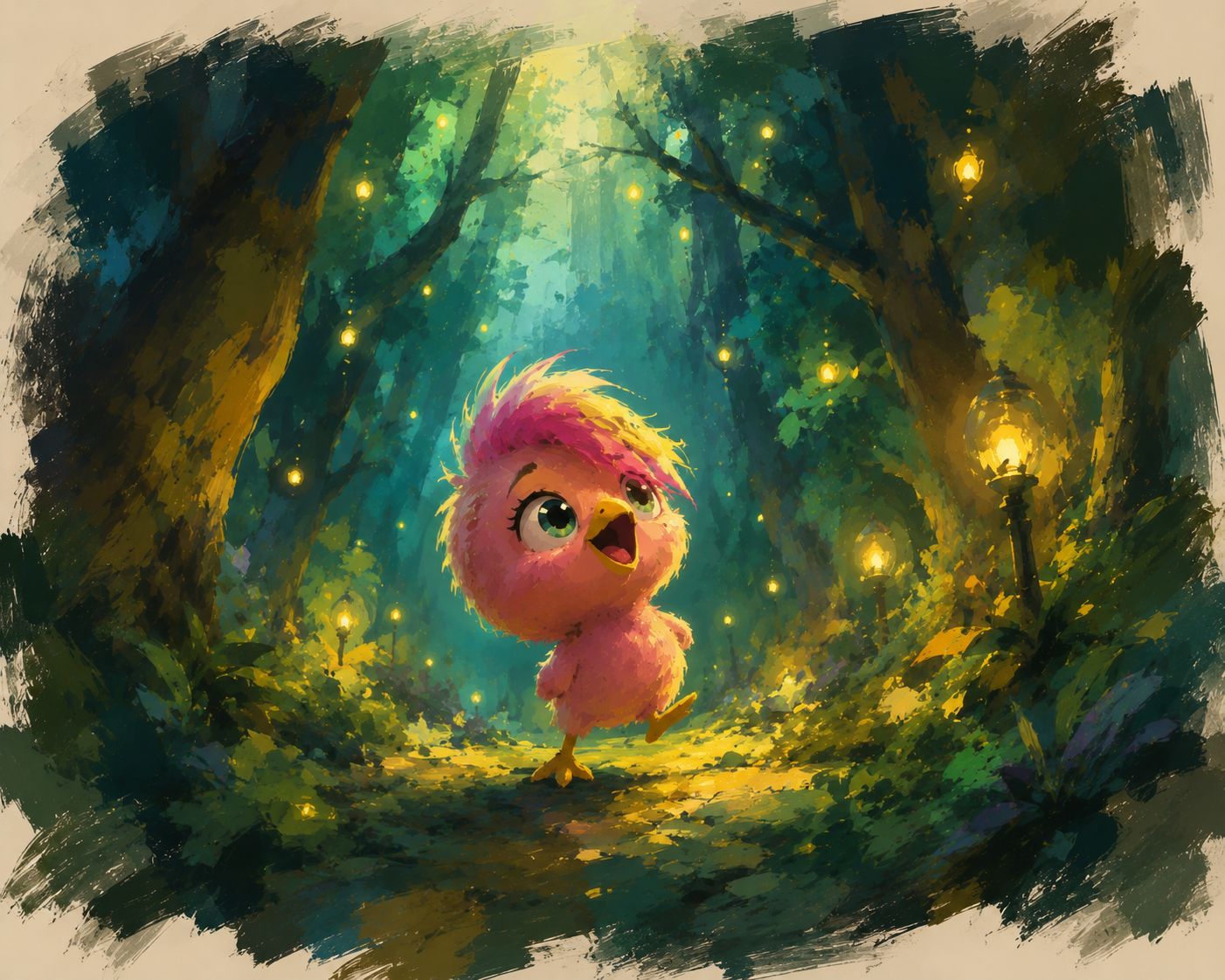 Space Chiken Concept Art - FY!C