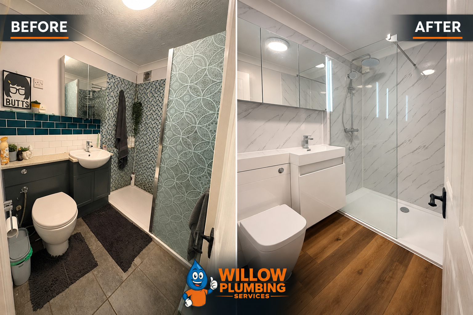 Complete Bathroom Renovation in West Sussex – Before &amp; After